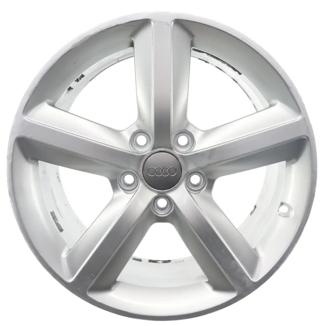 Audi A3 8P Jante argentée en alliage 17" 7,5J ET:56 - SKU 8P0601025AL-1 - Numéro de pièce 8P0601025AL