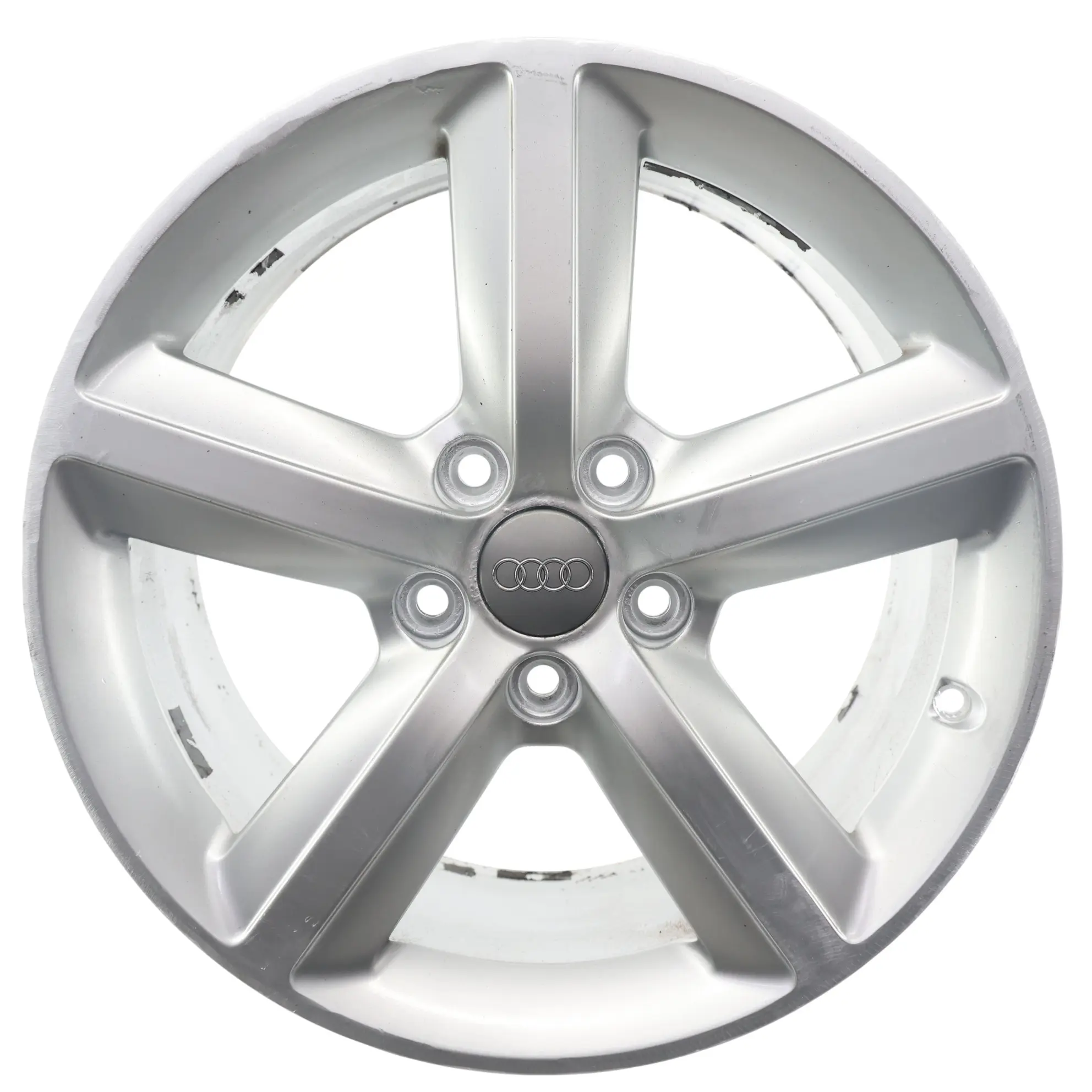 Llanta de aleación plateada Audi A3 8P 17" 7,5J ET:56 8P0601025AL