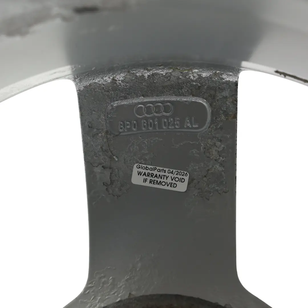 Audi A3 8P Silver Wheel Alloy Rim 17" 7,5J ET:56 - SKU 8P0601025AL-1 - Part number 8P0601025AL