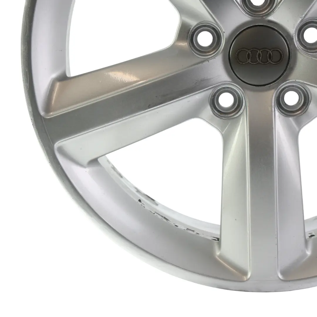 Audi A3 8P Silver Wheel Alloy Rim 17" 7,5J ET:56 - SKU 8P0601025AL-1 - Part number 8P0601025AL