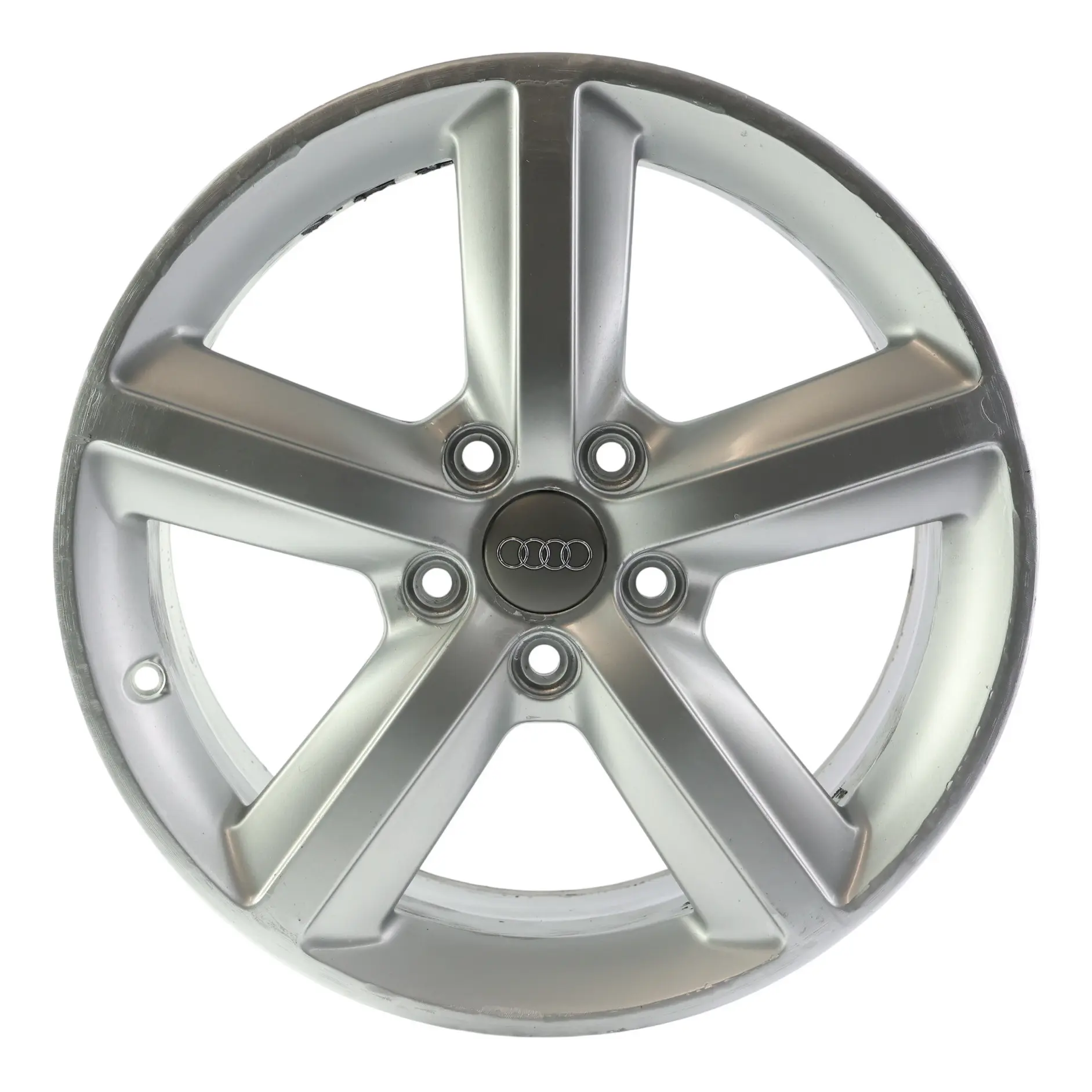 Audi A3 8P Silberne Leicht Metall Felge 17" 7,5J ET:56 8P0601025AL