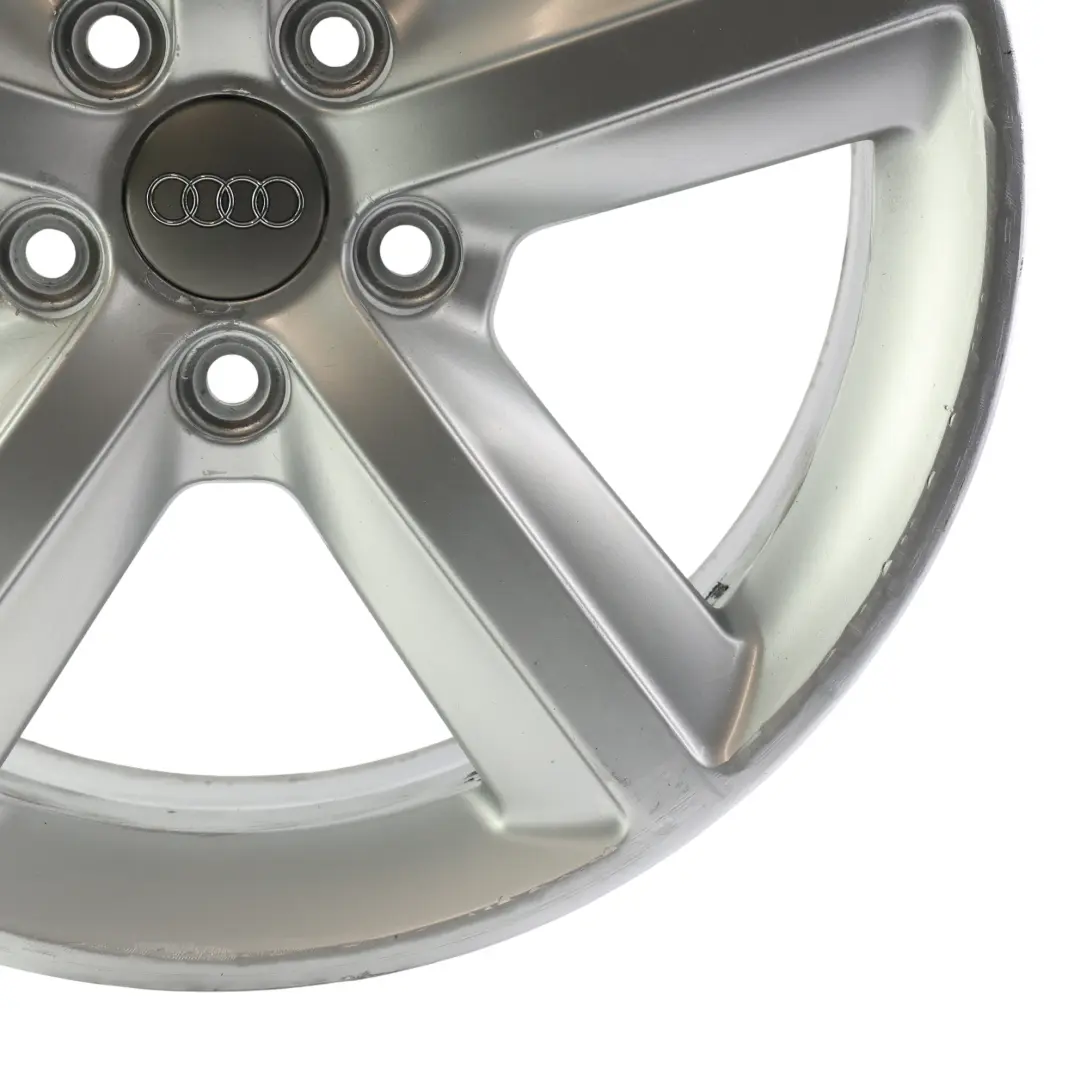 Audi A3 8P Jante argentée en alliage 17" 7,5J ET:56 - SKU 8P0601025AL-2 - Numéro de pièce 8P0601025AL