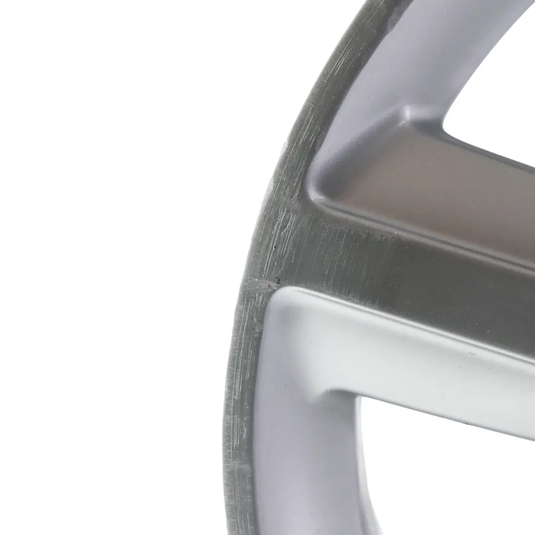 Audi A3 8P Silberne Leicht Metall Felge 17" 7,5J ET:56 - SKU 8P0601025AL-2 - Teilenummer 8P0601025AL