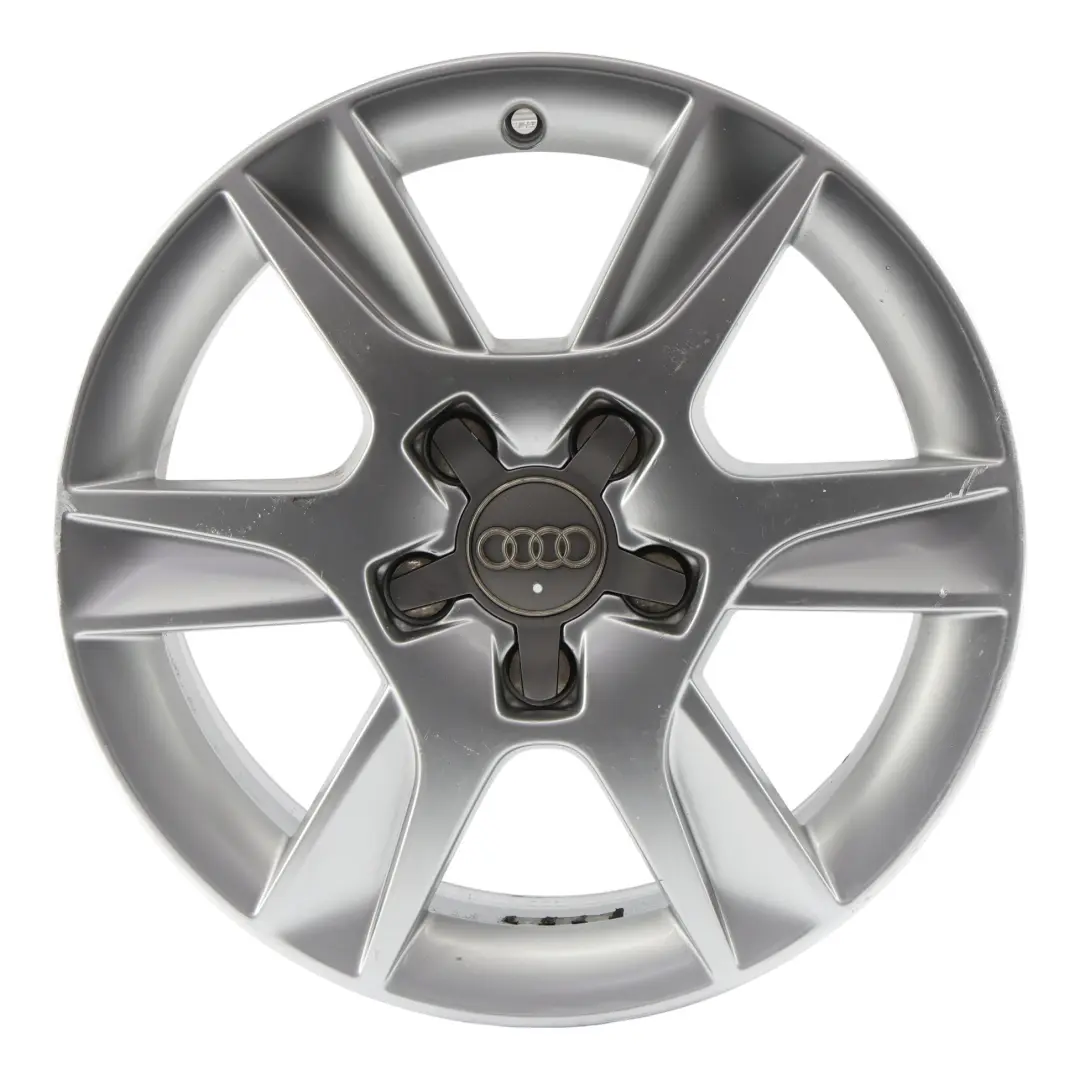 Audi A3 8P Silver Cerchio In Lega 16" 6,5J ET:50 6-Spoke - SKU 8P0601025AN-1 - Numero di parte 8P0601025AN