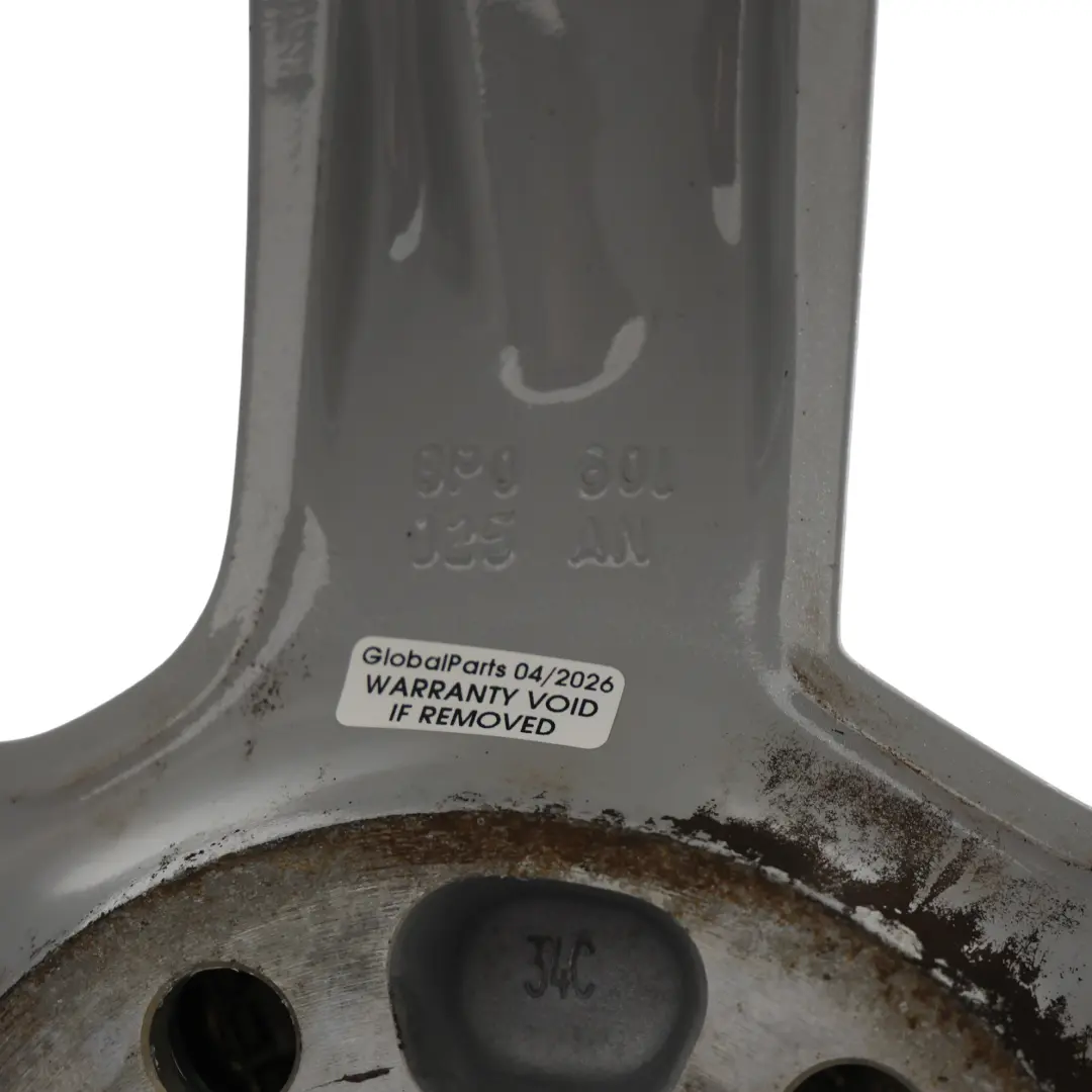 Audi A3 8P Llanta Aleación Plateada 16" 6,5J ET:50 6 Radios - SKU 8P0601025AN-1 - Número de pieza 8P0601025AN