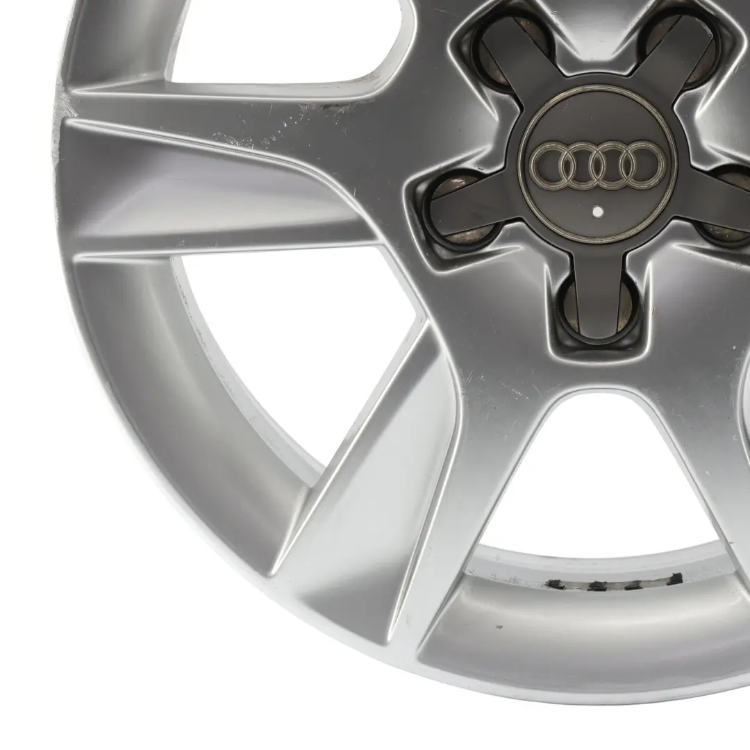 Audi A3 8P Silver Cerchio In Lega 16" 6,5J ET:50 6-Spoke - SKU 8P0601025AN-1 - Numero di parte 8P0601025AN