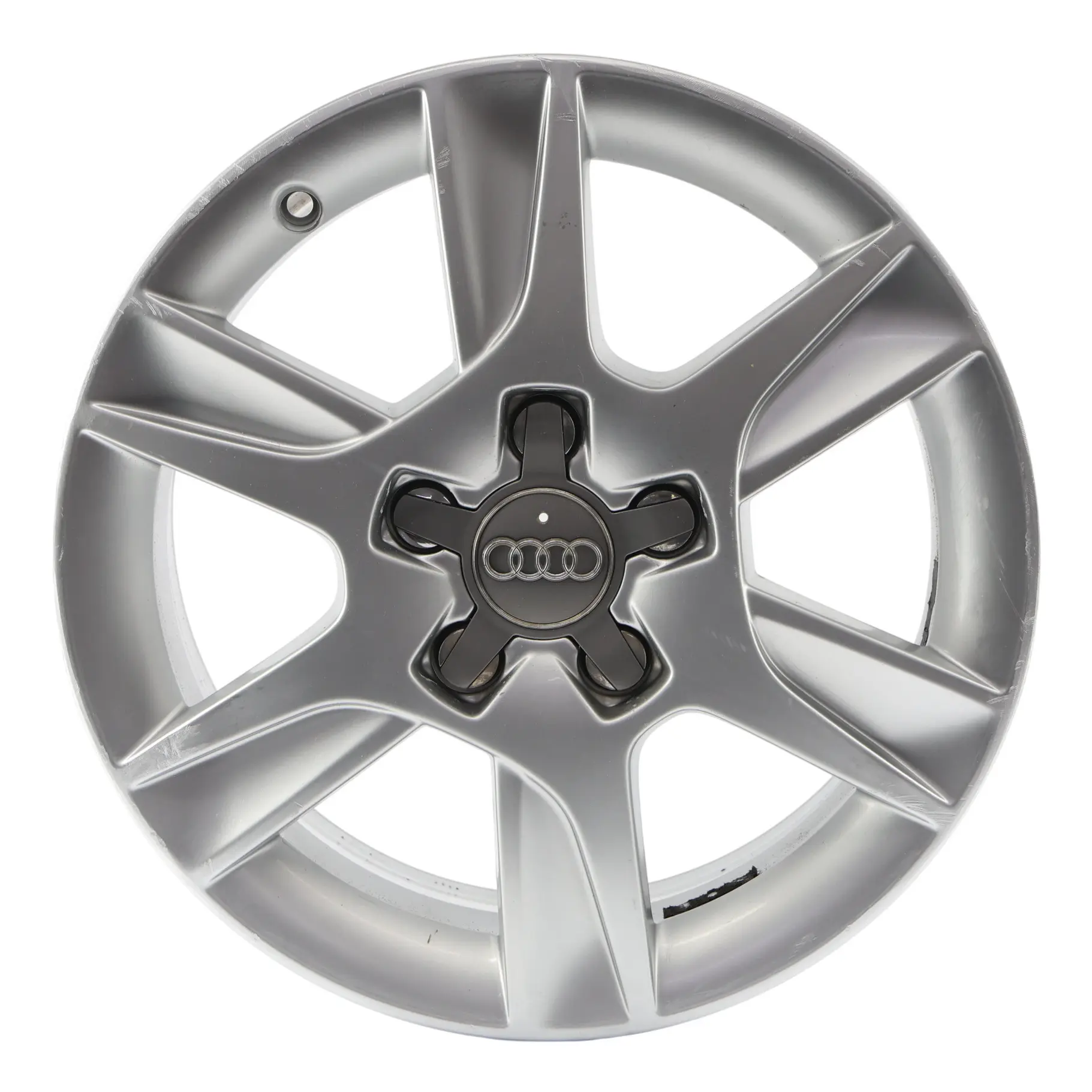 Audi A3 8P Silver Cerchio In Lega 16" 6,5J ET:50 6-Spoke 8P0601025AN