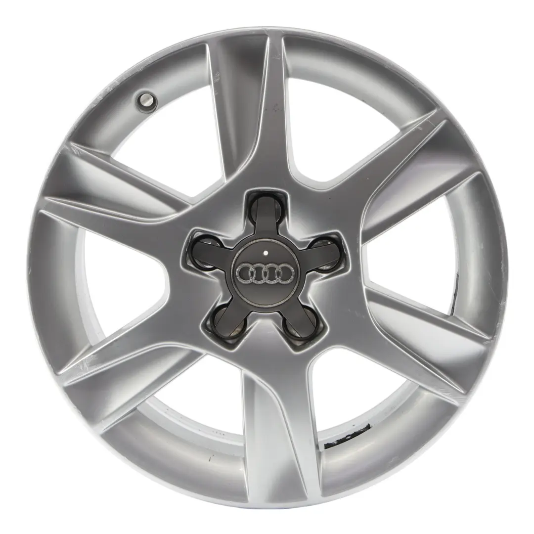 Audi A3 8P Jante En Alliage Argenté 16" 6,5J ET:50 6 Branches - SKU 8P0601025AN-2 - Numéro de pièce 8P0601025AN