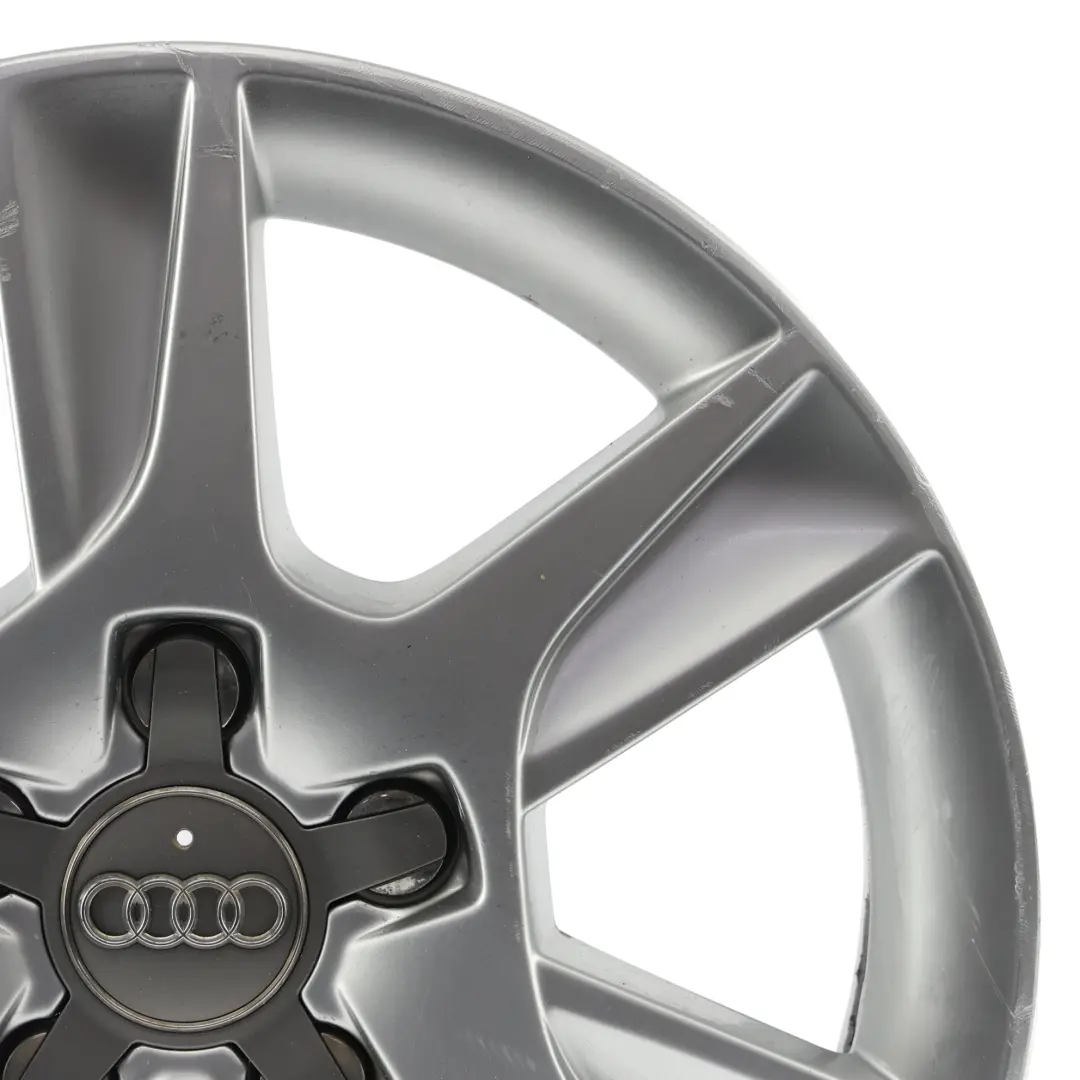 Audi A3 8P Silberne Alufelge 16" 6,5J ET:50 6-Speichen - SKU 8P0601025AN-2 - Teilenummer 8P0601025AN