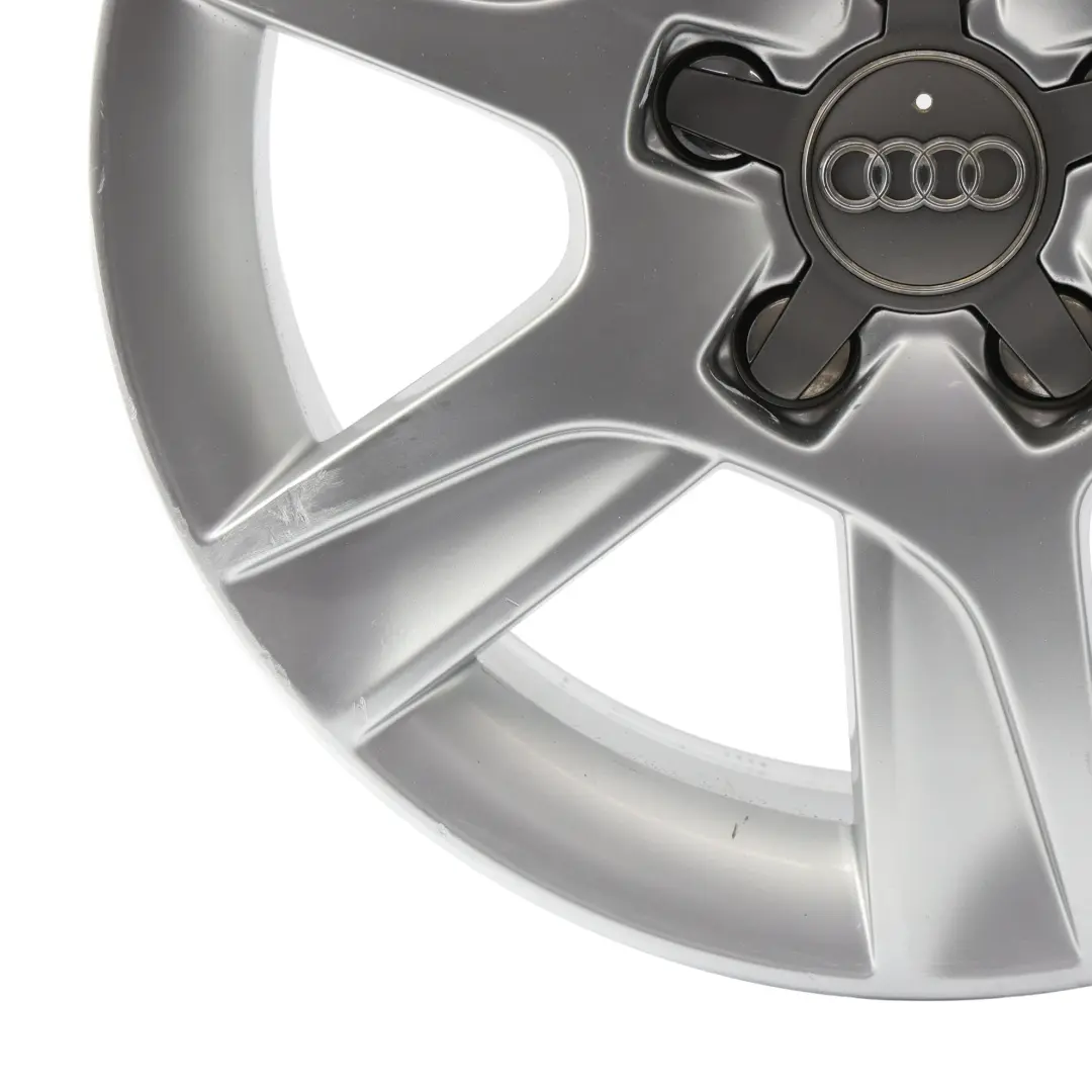 Audi A3 8P Silver Wheel Alloy Rim 16" 6,5J ET:50 6-Spoke - SKU 8P0601025AN-2 - Part number 8P0601025AN