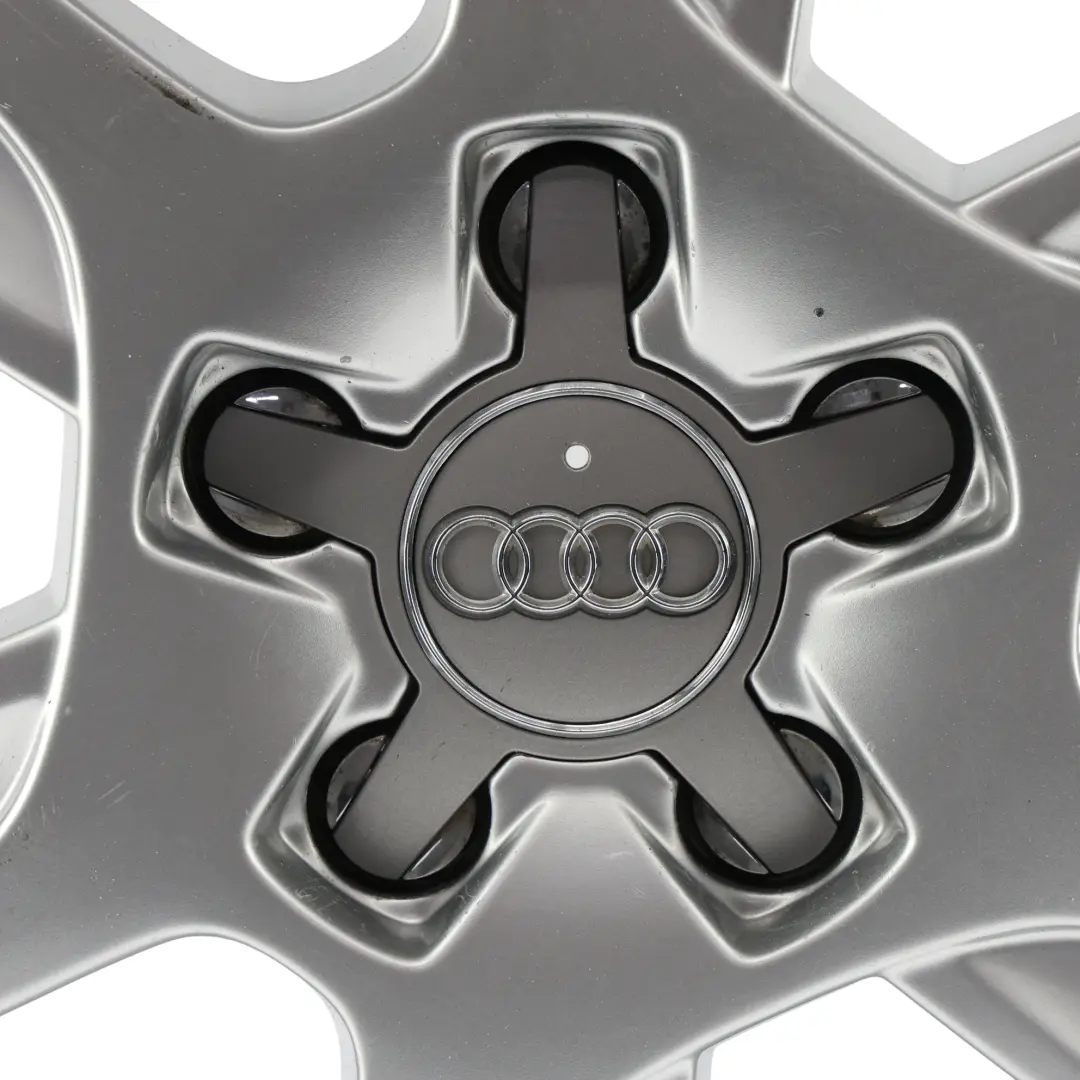 Audi A3 8P Silver Wheel Alloy Rim 16" 6,5J ET:50 6-Spoke - SKU 8P0601025AN-3 - Part number 8P0601025AN