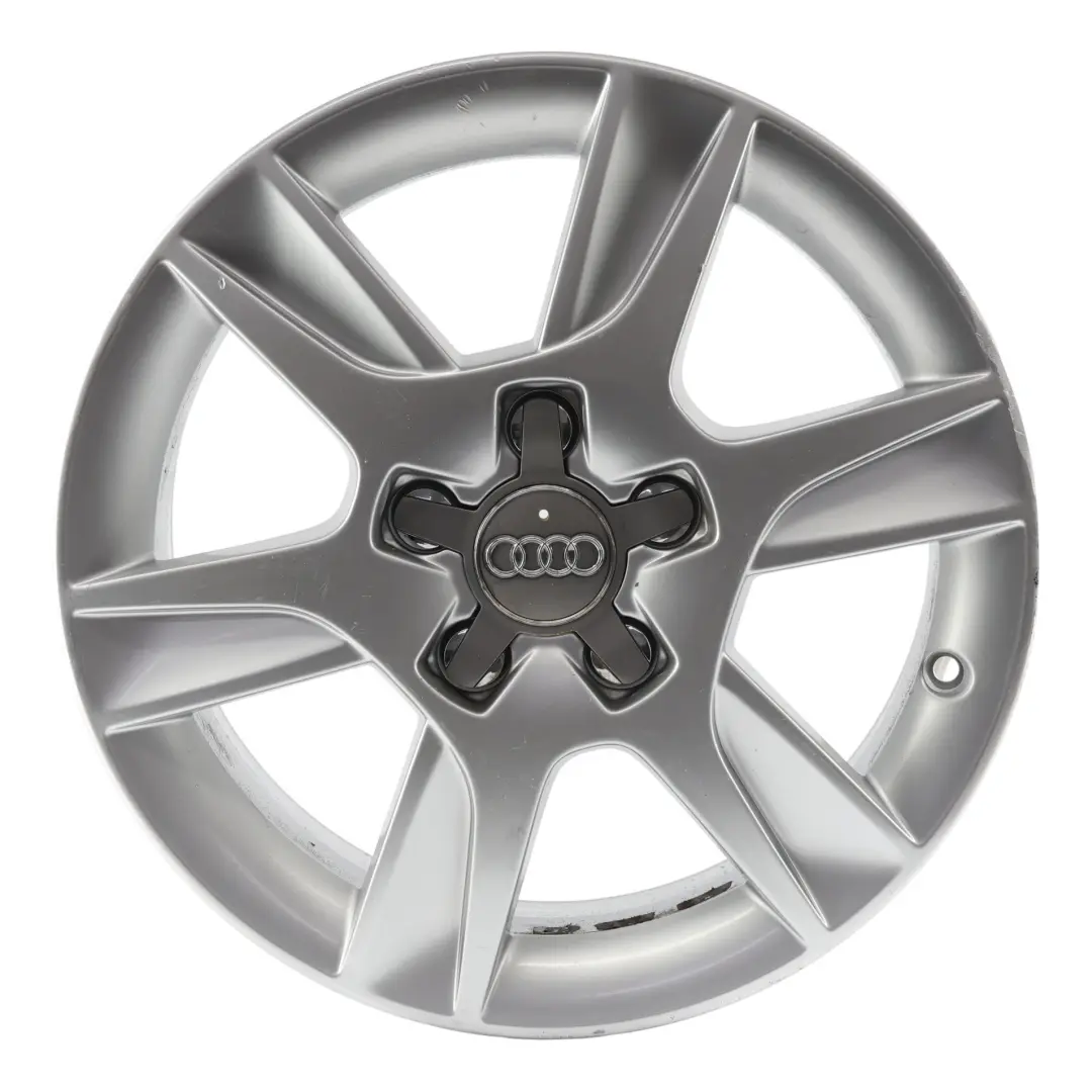 Audi A3 8P Silver Wheel Alloy Rim 16" 6,5J ET:50 6-Spoke - SKU 8P0601025AN-4 - Part number 8P0601025AN