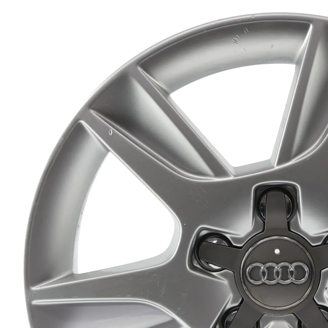 Audi A3 8P Silver Wheel Alloy Rim 16" 6,5J ET:50 6-Spoke - SKU 8P0601025AN-4 - Part number 8P0601025AN
