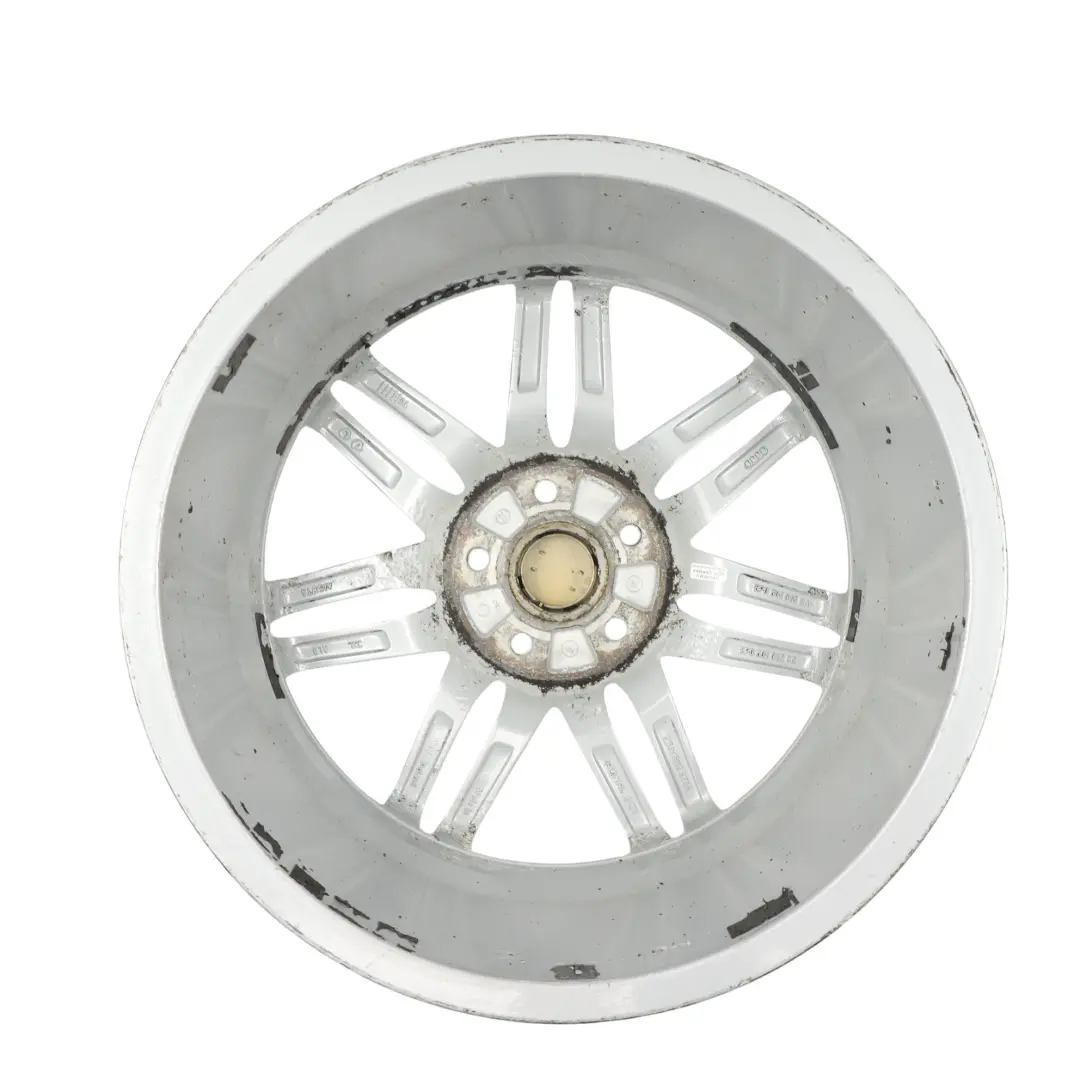 Audi A3 8P Silver Alloy Wheel Rim 18" 7,5J ET:54 - SKU 8P0601025BA-1 - Part number 8P0601025BA