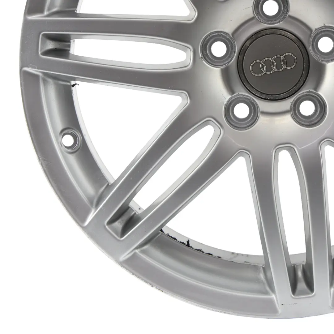 Alloy Wheel Rim 18" 7,5J ET:54 to Audi A3 8P Silver with Part number 8P0601025BA Audi A3 8P Silver Alloy Wheel Rim 18" 7,5J ET:54 - SKU 8P0601025BA-1 - Part number 8P0601025BA