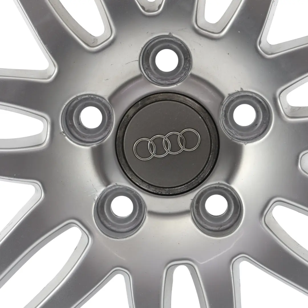 Audi A3 8P Silberne Leichtmetallfelge Alufelge 18" 7,5J ET:54 - SKU 8P0601025BA-1 - Teilenummer 8P0601025BA