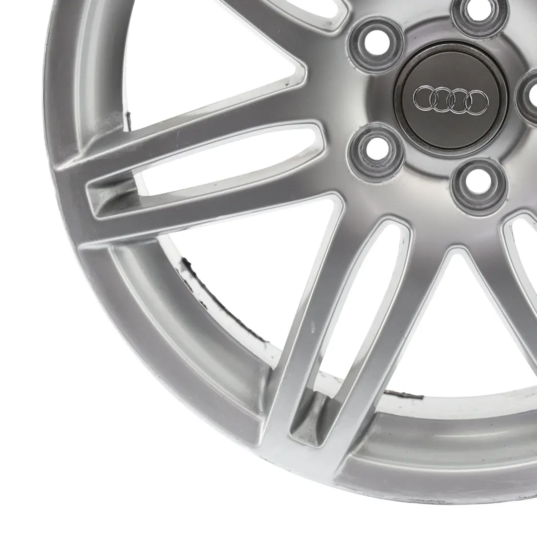Audi A3 8P Wheel Rim Alloy Silver 18" 7,5J ET:54 - SKU 8P0601025BA-6 - Part number 8P0601025BA