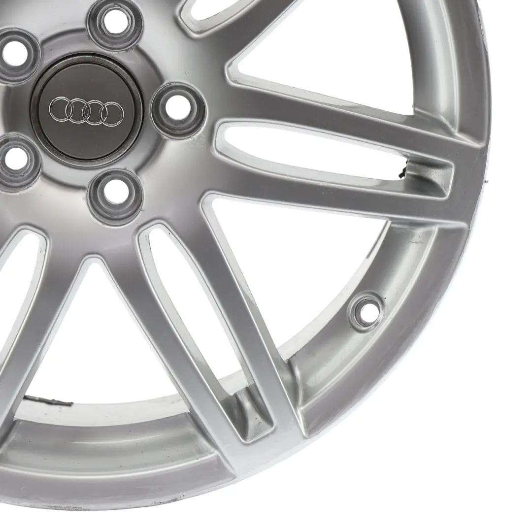 Audi A3 8P Wheel Rim Alloy Silver 18" 7,5J ET:54 - SKU 8P0601025BA-6 - Part number 8P0601025BA