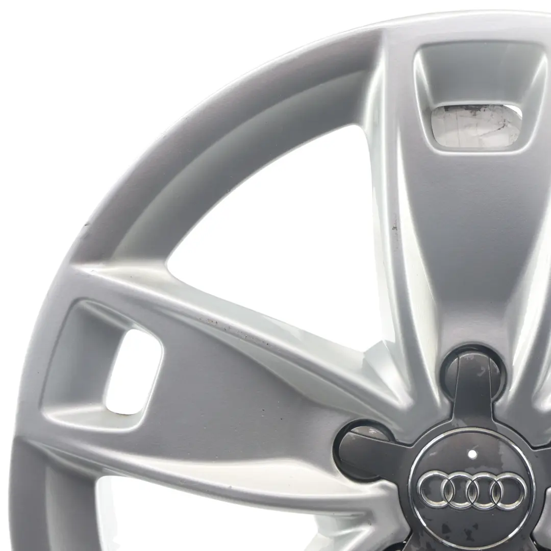 Silberne Leichtmetallfelge 17" 7,5J ET:56 Sternspeiche für Audi A3 8P mit Teilenummer 8P0601025BL Audi A3 8P Silberne Leichtmetallfelge 17" 7,5J ET:56 Sternspeiche - SKU 8P0601025BL-2 - Teilenummer 8P0601025BL