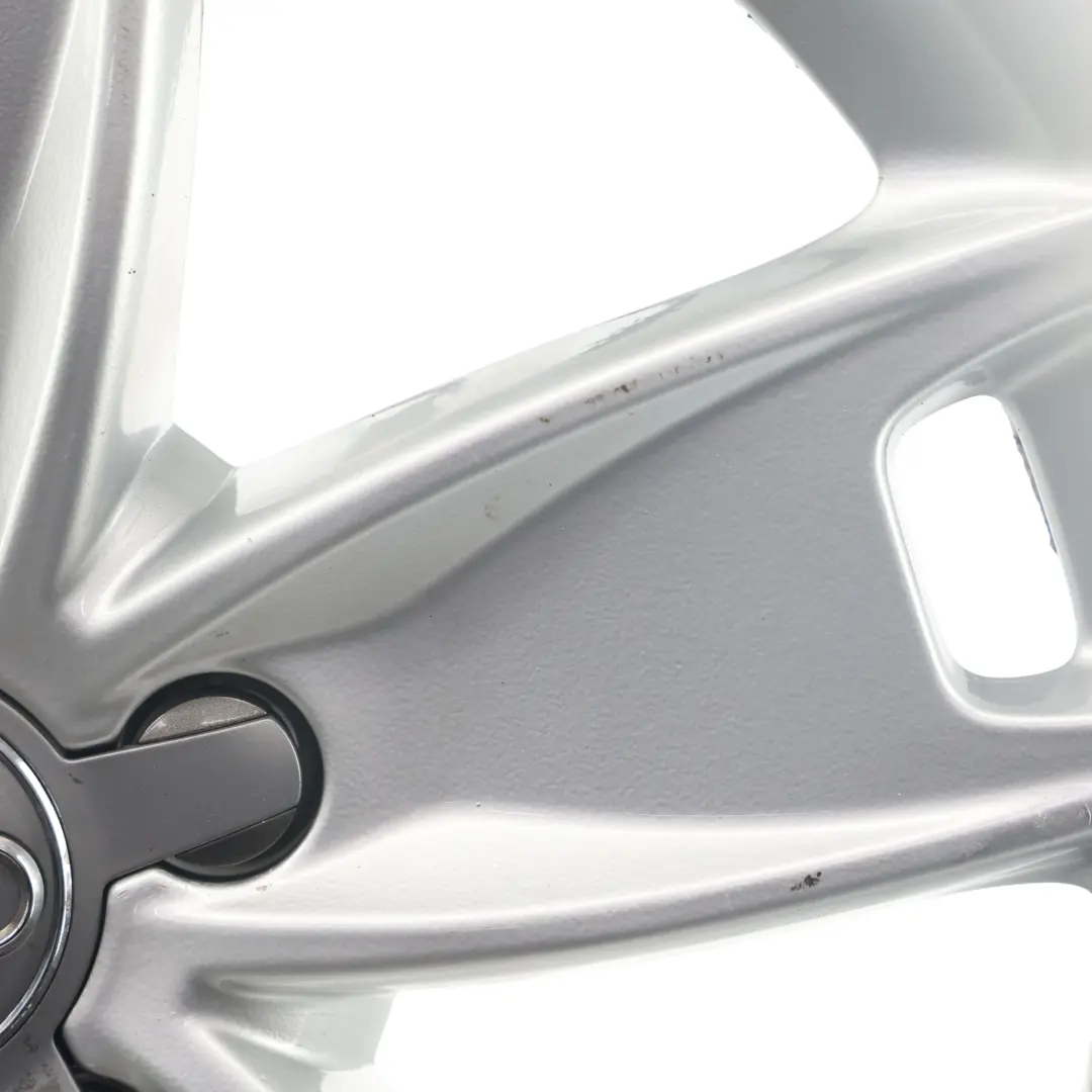 Audi A3 8P Silver Wheel Alloy Rim 17" 7,5J ET:56 Star Spoke - SKU 8P0601025BL-2 - Part number 8P0601025BL