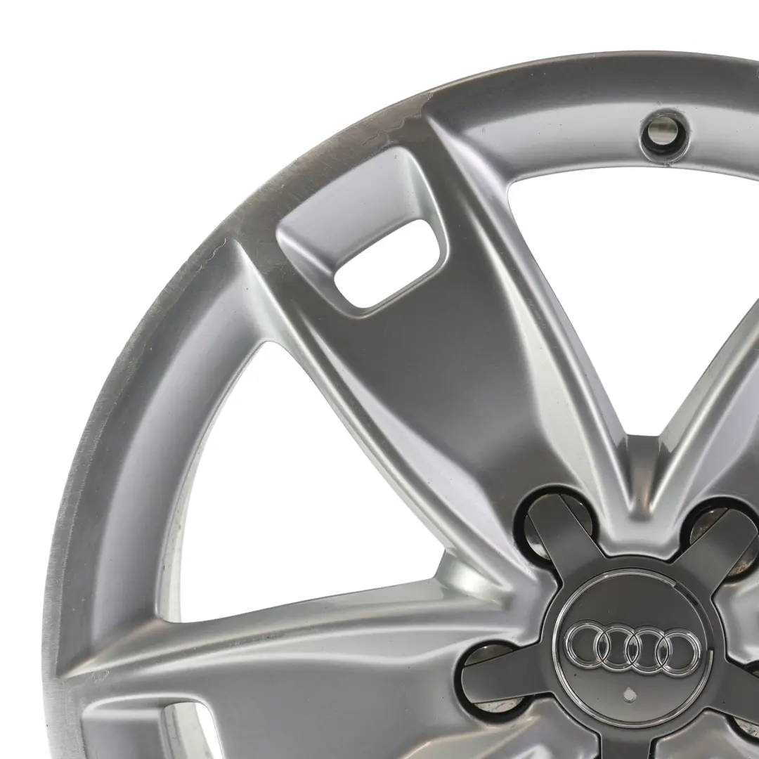 Alloy Rim 17" 7,5J ET:56 Star Spoke to Audi A3 8P Silver Wheel with Part number 8P0601025BL Audi A3 8P Silver Wheel Alloy Rim 17" 7,5J ET:56 Star Spoke - SKU 8P0601025BL-4 - Part number 8P0601025BL