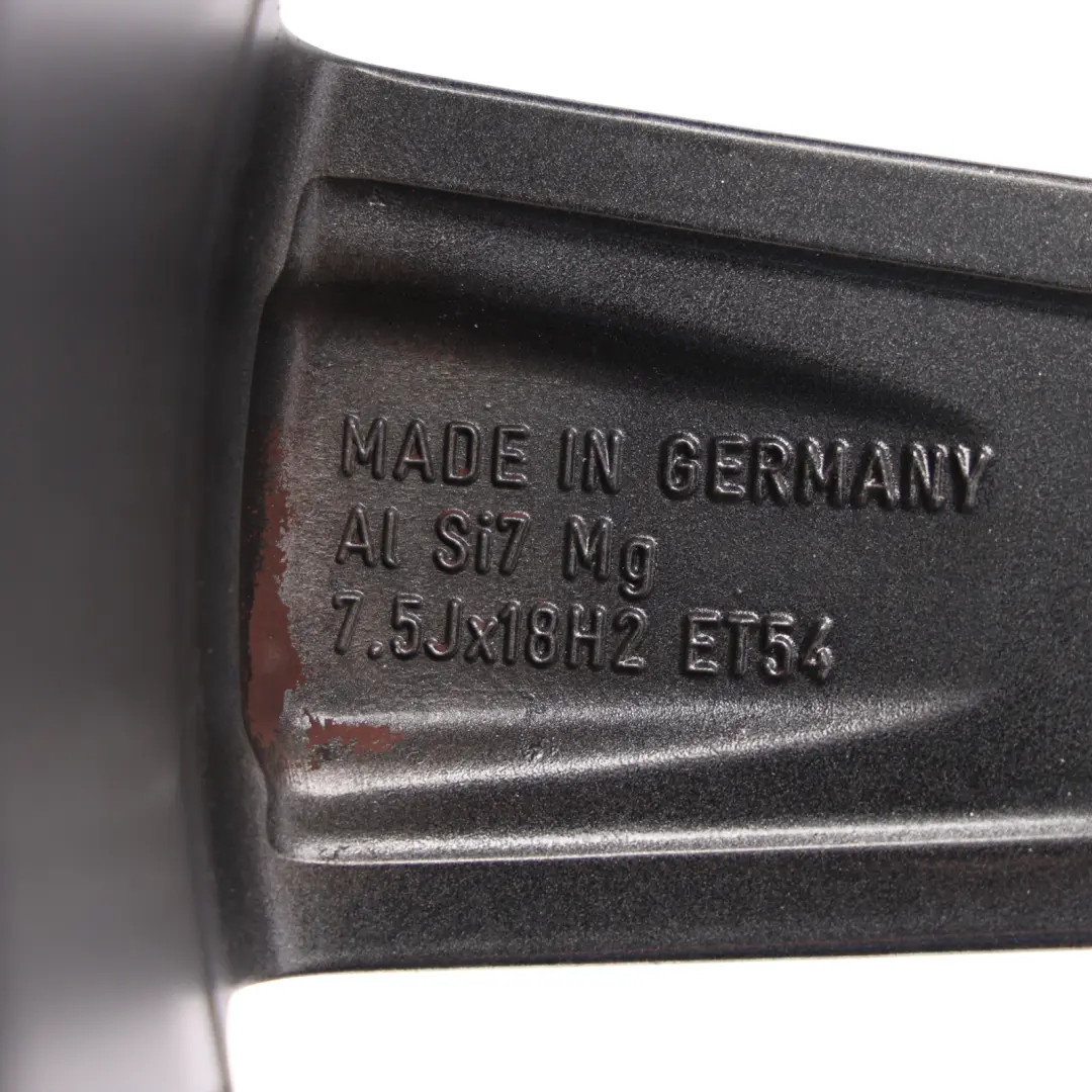 Audi A3 8P Wheel Rim Alloy Silver 18" 7,5J ET:54 Rotor - SKU 8P0601025BS-3 - Part number 8P0601025BS