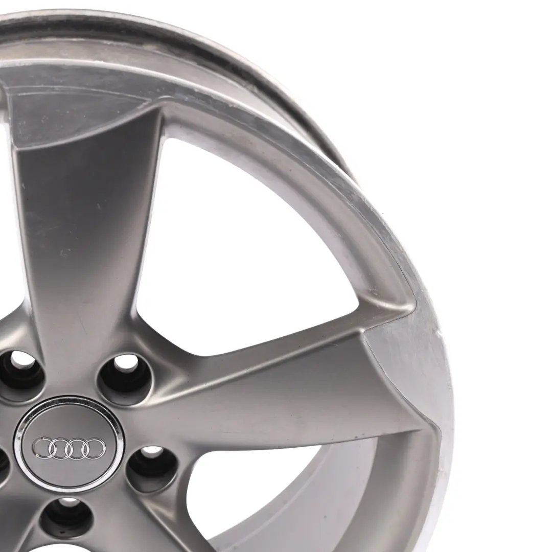 Rim Alloy Silver 18" 7,5J ET:54 Rotor to Audi A3 8P Wheel with Part number 8P0601025BS Audi A3 8P Wheel Rim Alloy Silver 18" 7,5J ET:54 Rotor - SKU 8P0601025BS-3 - Part number 8P0601025BS
