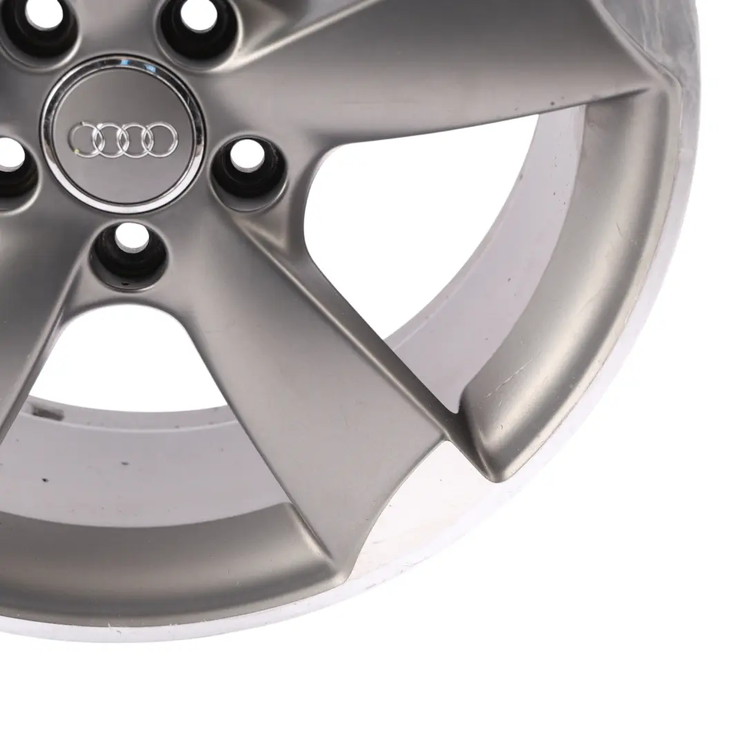 Rim Alloy Silver 18" 7,5J ET:54 Rotor to Audi A3 8P Wheel with Part number 8P0601025BS Audi A3 8P Wheel Rim Alloy Silver 18" 7,5J ET:54 Rotor - SKU 8P0601025BS-3 - Part number 8P0601025BS