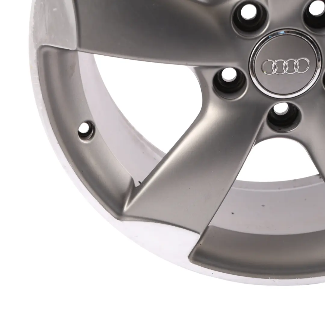 Audi A3 8P Wheel Rim Alloy Silver 18" 7,5J ET:54 Rotor - SKU 8P0601025BS-3 - Part number 8P0601025BS