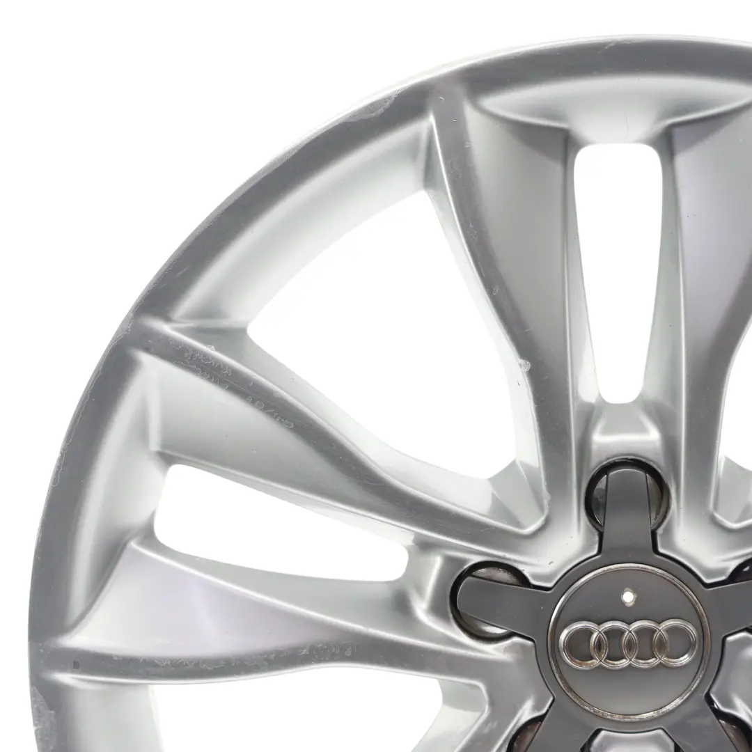 Audi A3 8P Cerchio Lega Argento 17" 7,5J ET:56 Stella Doppio Raggio - SKU 8P0601025CC-1 - Numero di parte 8P0601025CC