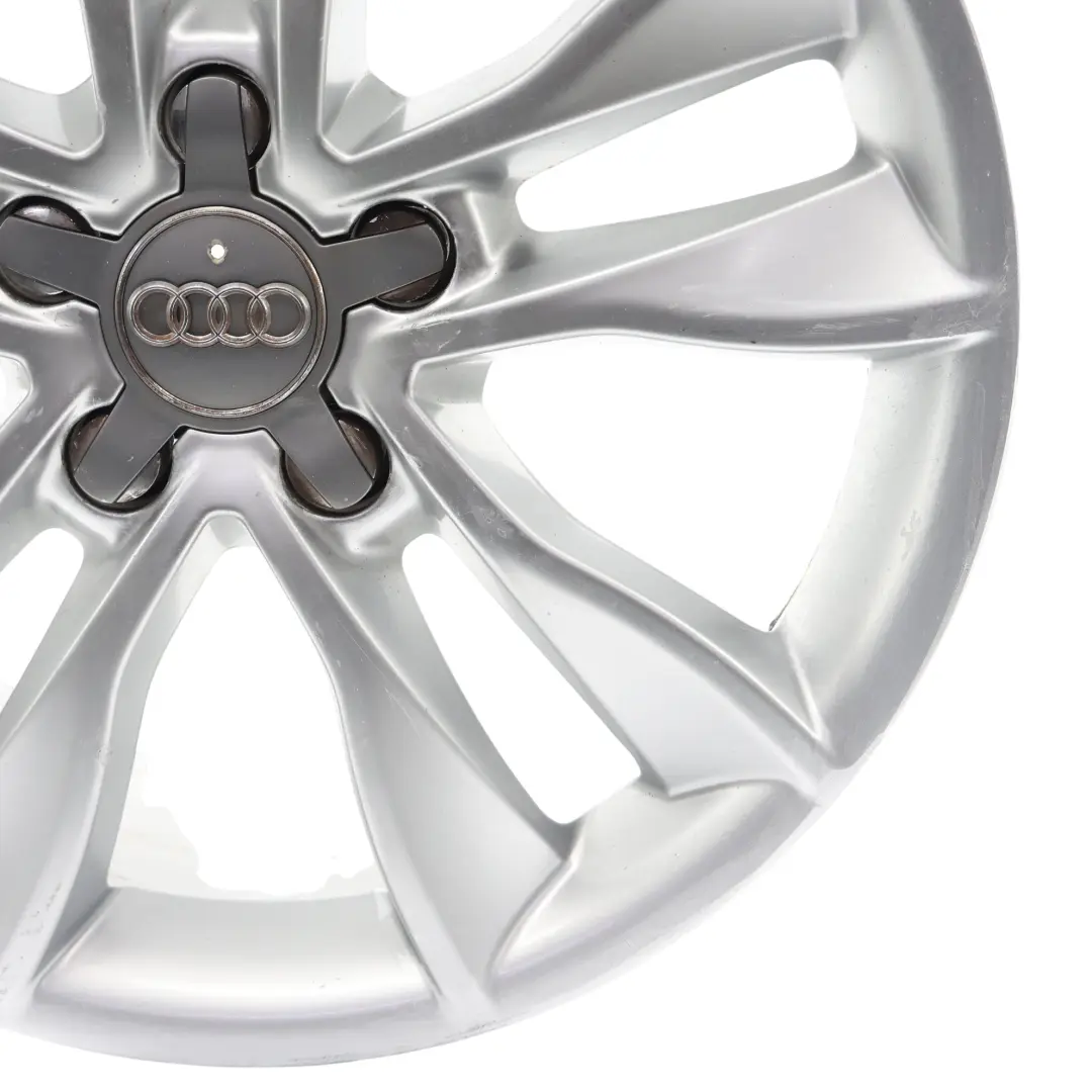 Jante Argentée Alliage 17" 7,5J ET:56 Star Double Spoke pour Audi A3 8P à propos du numéro de pièce 8P0601025CC Audi A3 8P Jante Argentée Alliage 17" 7,5J ET:56 Star Double Spoke - SKU 8P0601025CC-1 - Numéro de pièce 8P0601025CC