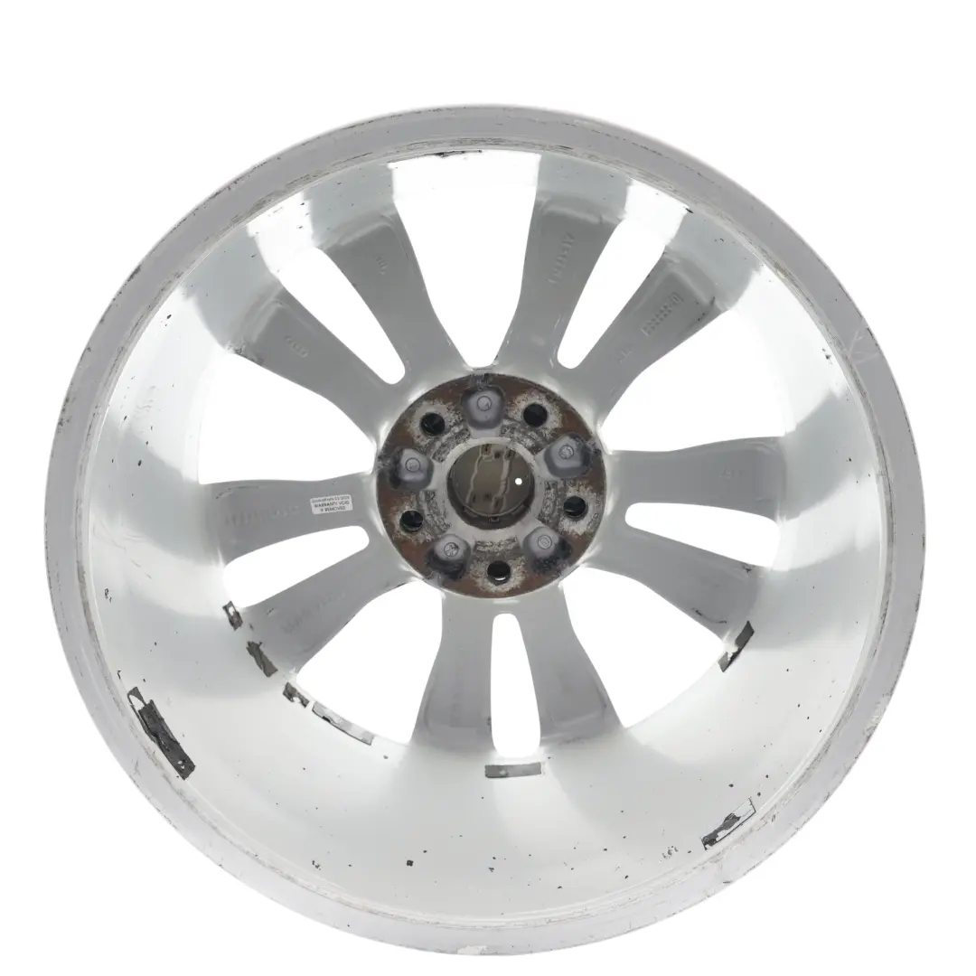 Audi A3 8P Silver Wheel Alloy Rim 17" 7,5J ET:56 Star Double Spoke - SKU 8P0601025CC-2 - Part number 8P0601025CC