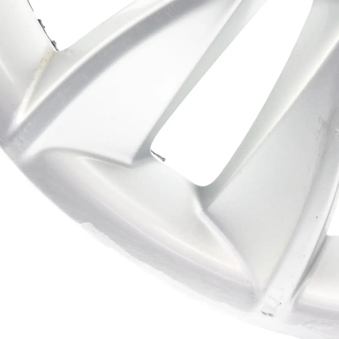 Audi A3 8P Silberne Alufelge 17" 7,5J ET:56 Stern Doppelspeiche - SKU 8P0601025CC-2 - Teilenummer 8P0601025CC