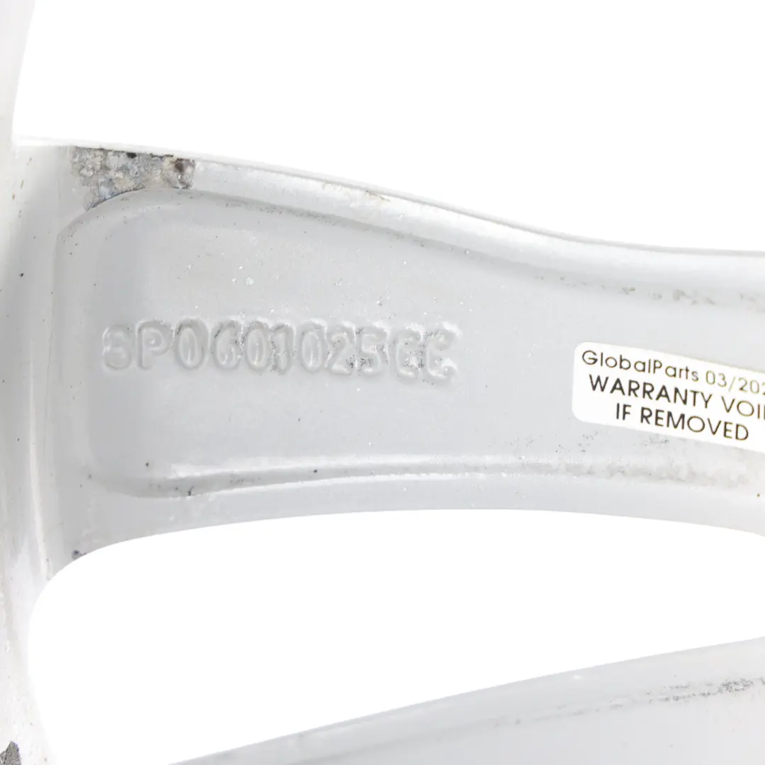Audi A3 8P Silver Wheel Alloy Rim 17" 7,5J ET:56 Star Double Spoke - SKU 8P0601025CC-3 - Part number 8P0601025CC