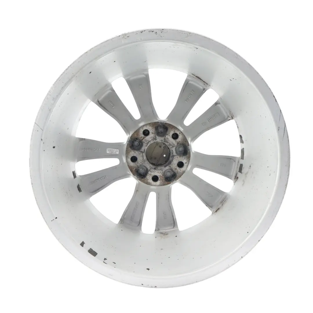 Audi A3 8P Silver Wheel Alloy Rim 17" 7,5J ET:56 Star Double Spoke - SKU 8P0601025CC-3 - Part number 8P0601025CC