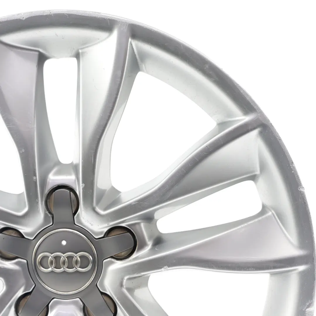 Audi A3 8P Silver Wheel Alloy Rim 17" 7,5J ET:56 Star Double Spoke - SKU 8P0601025CC-3 - Part number 8P0601025CC