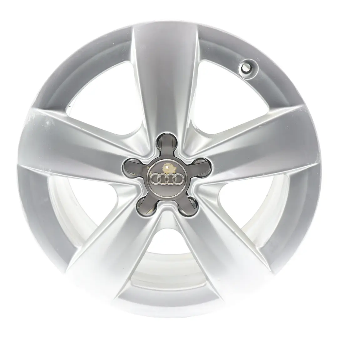 Audi A3 8P Silber Alu Felge 17" 7,5J ET:56 - SKU 8P0601025DL-1 - Teilenummer 8P0601025DL