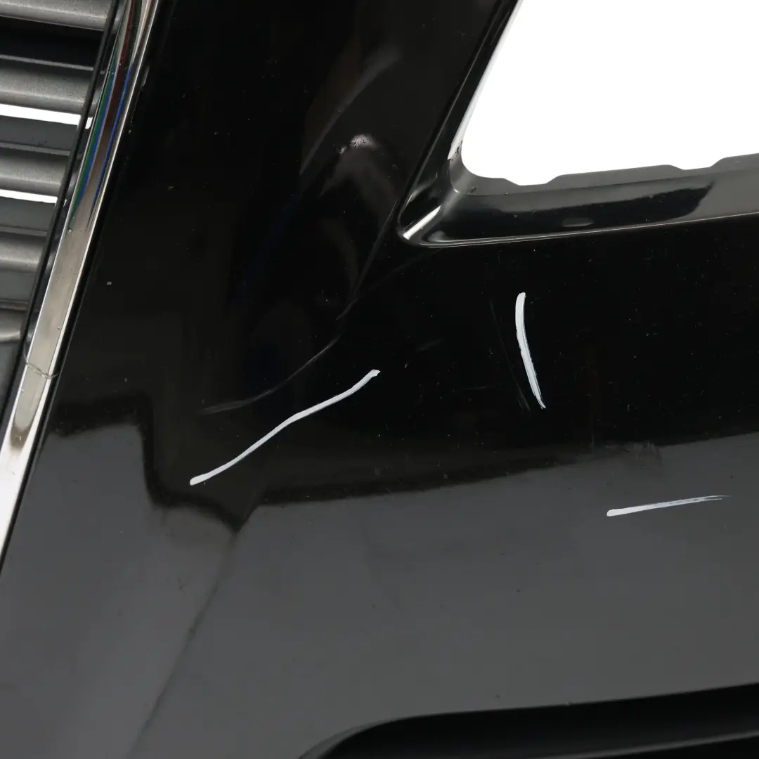 Audi A3 8P Front Bumper Trim Panel Cover Brilliant Black Metallic - Y9B - SKU 8P0807105F-BBL - Part number 8P0807105F