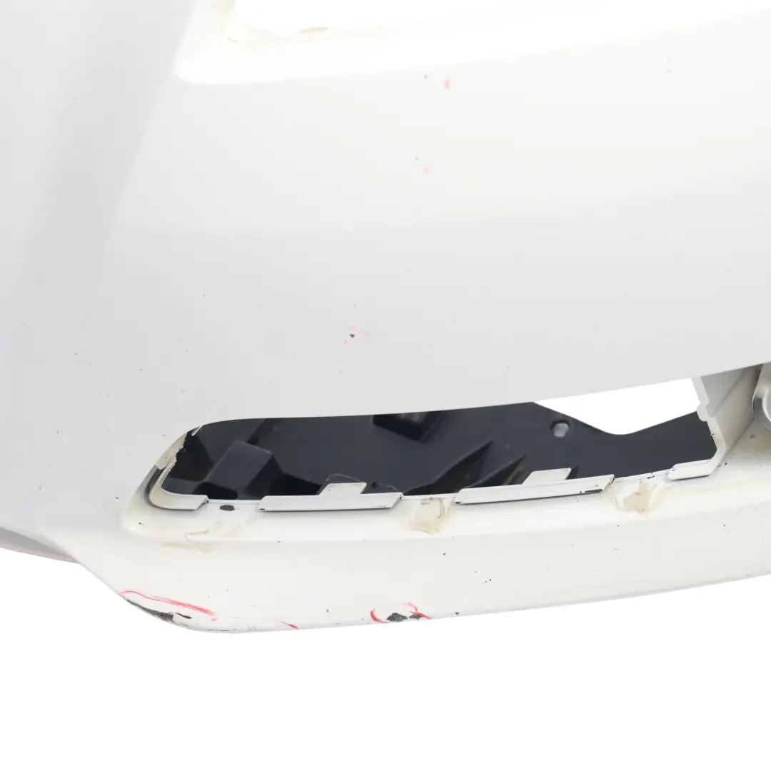 Audi A3 8P Front Bumper Trim Panel Cover Ibis White - Y9C - SKU 8P0807105F-IWH - Part number 8P0807105F