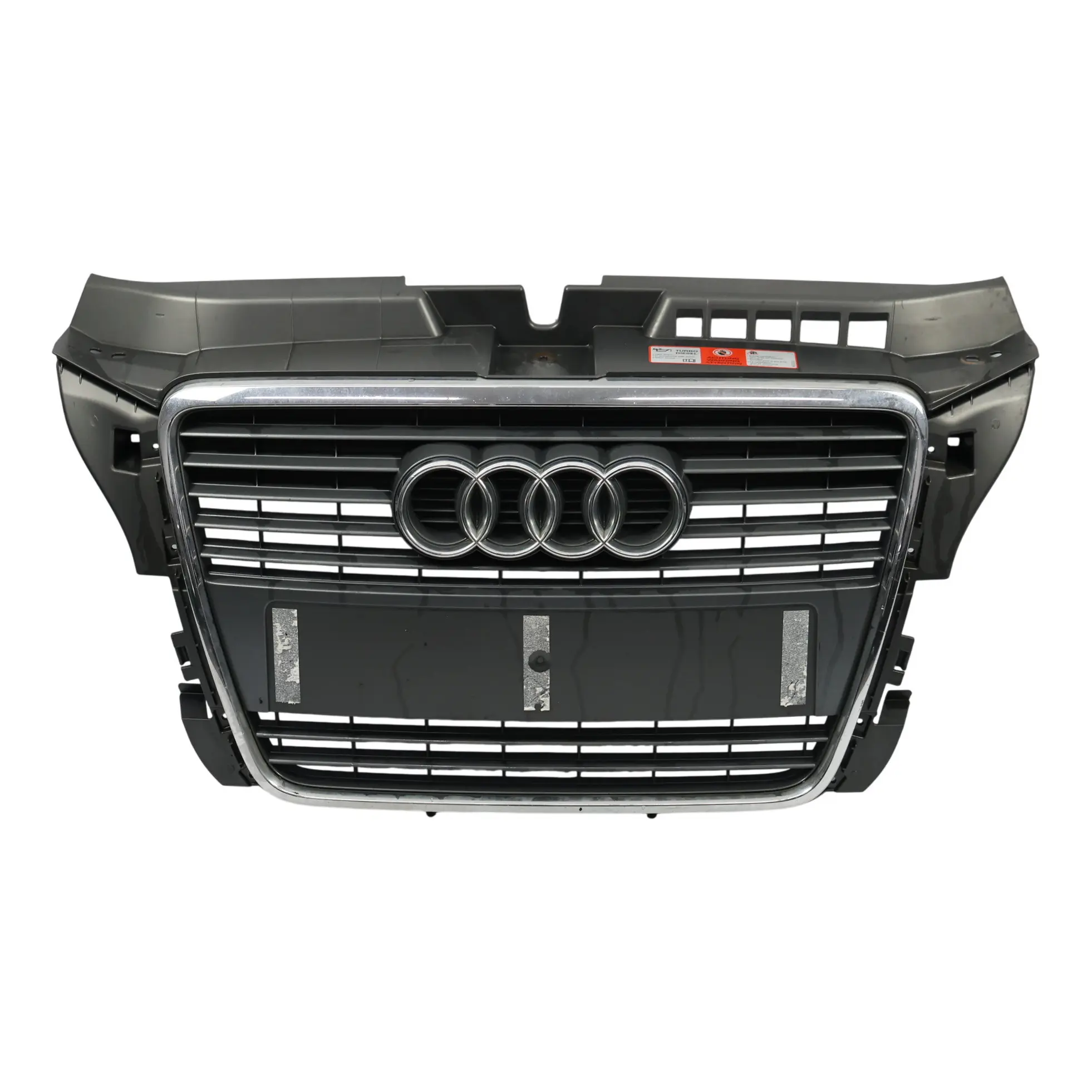 Audi A3 8P Centre Upper Front Grille Radiator Trim Cover Panel 8P0853651M