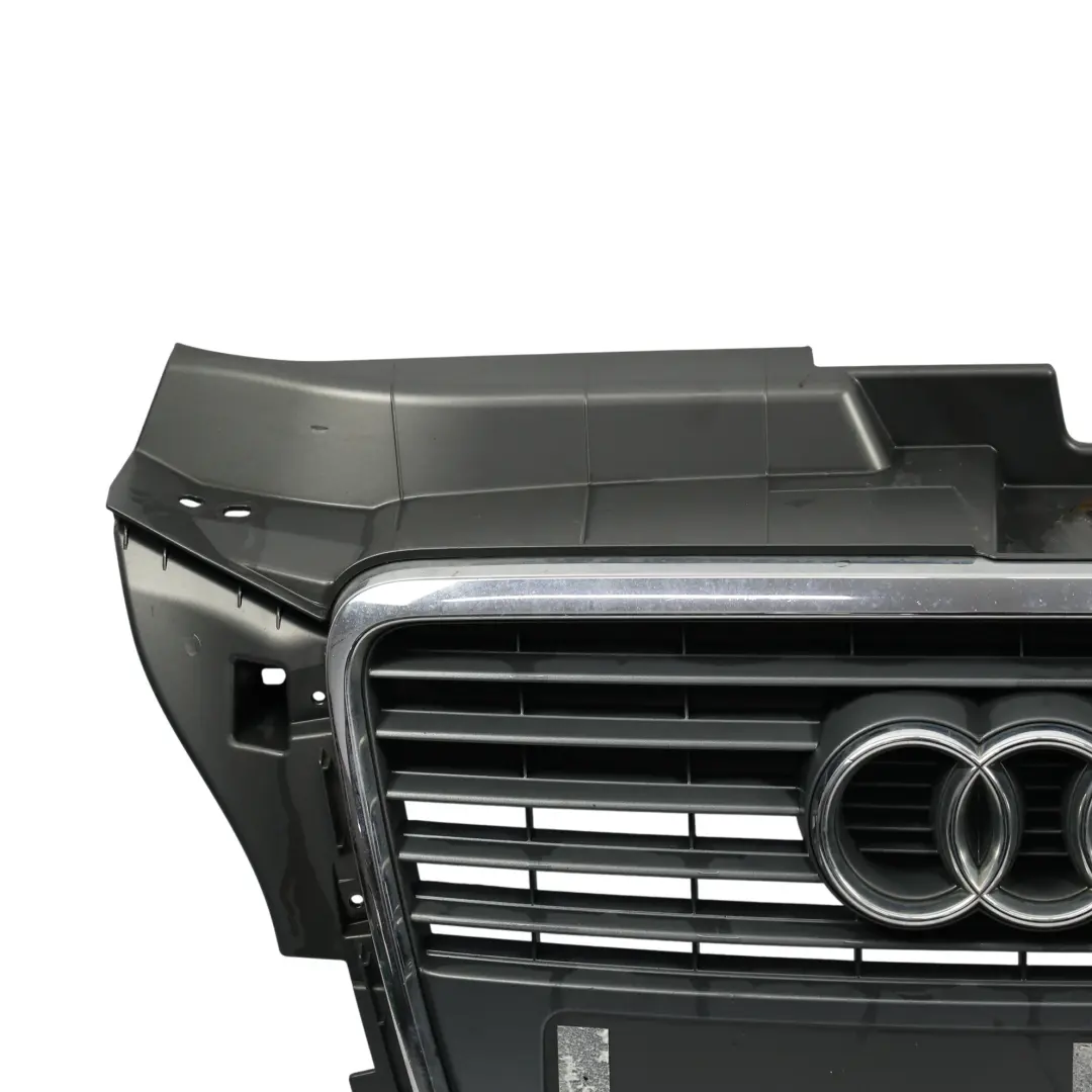 Audi A3 8P Centre Upper Front Grille Radiator Trim Cover Panel - SKU 8P0853651M-1 - Part number 8P0853651M
