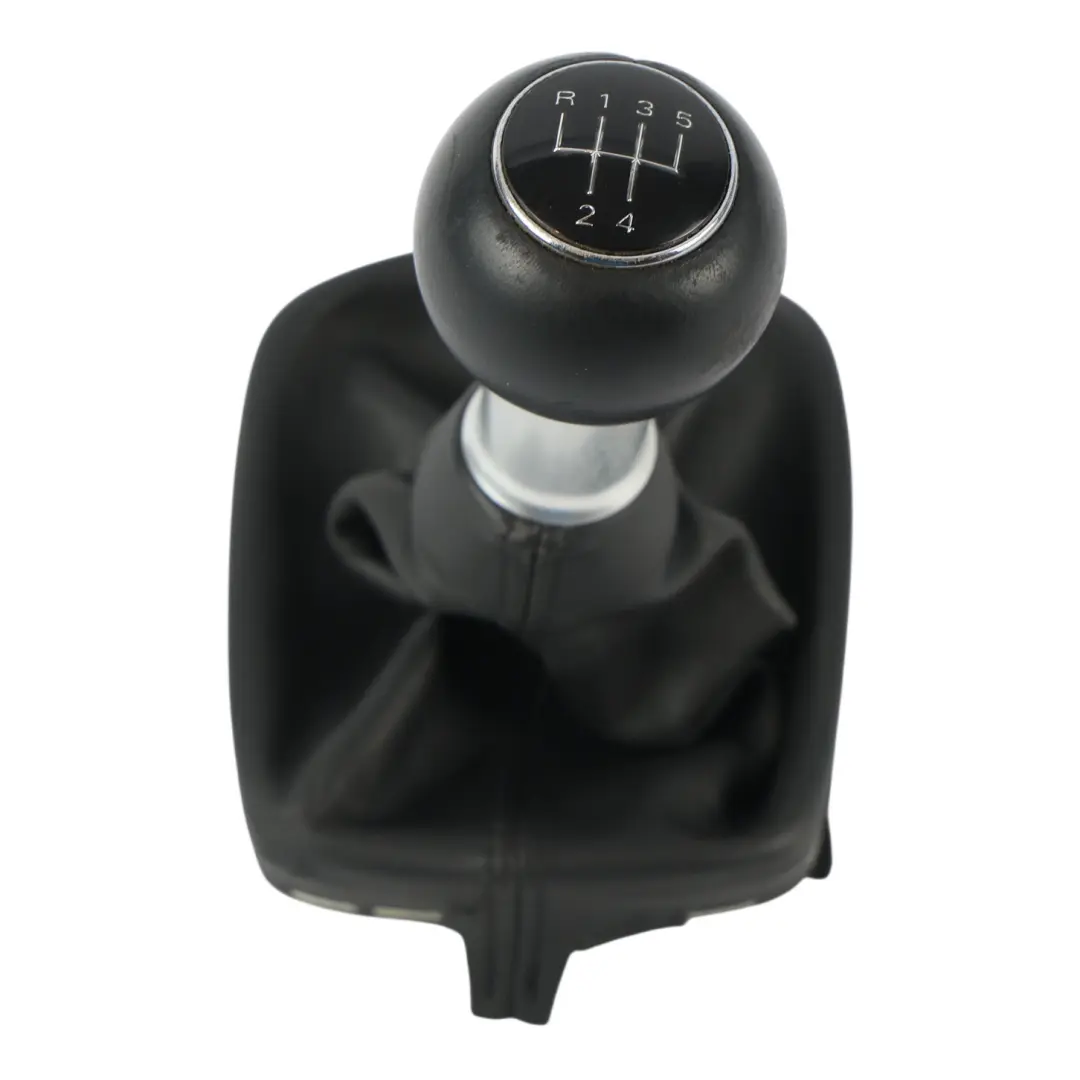 Audi A3 8P Gear Shifter Stick Selector Knob Manual 5 Speed Leather - SKU 8P0863278BQ - Part number 8P0863278BQ