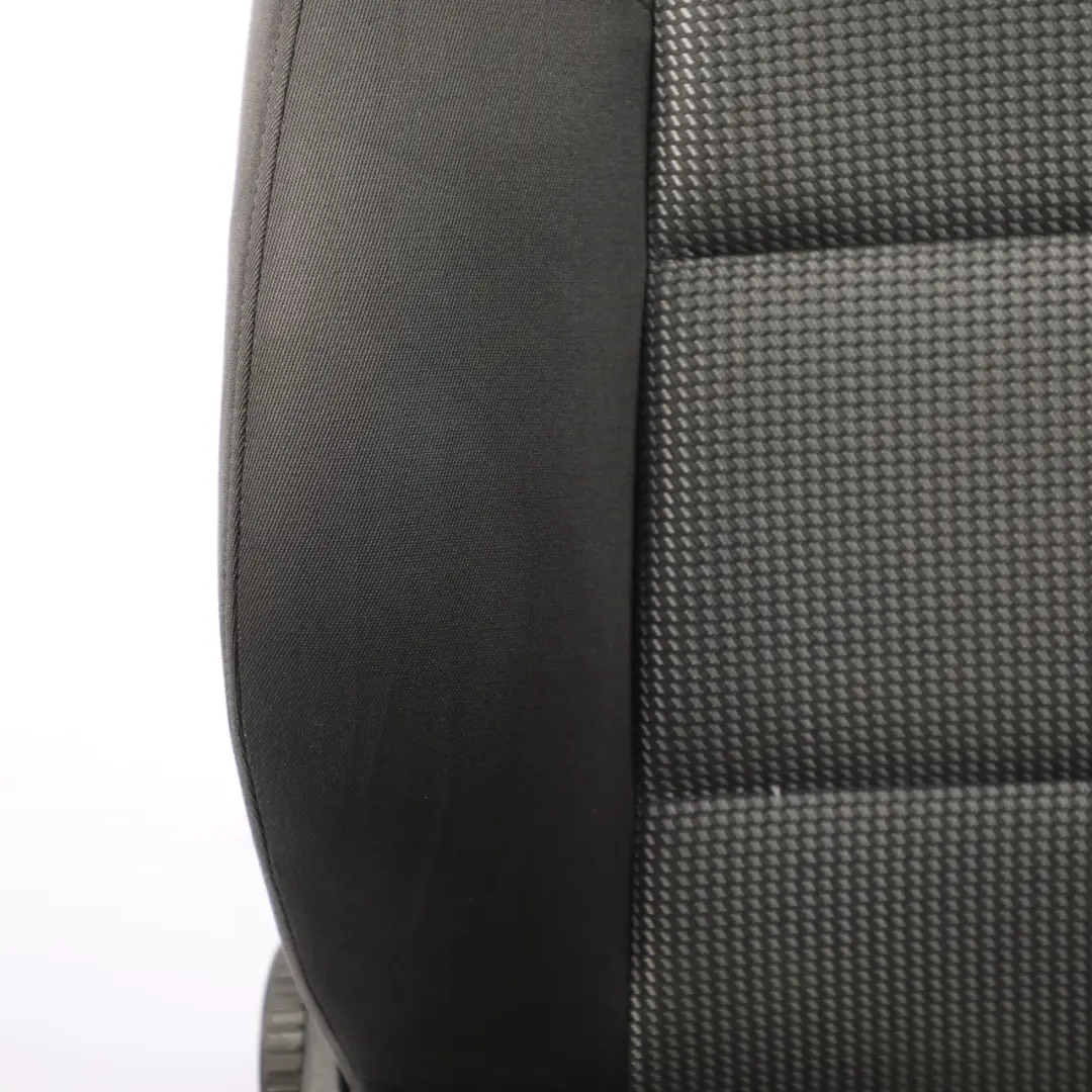 Front Seat Right O/S Interior Seat Cloth Fabric Black Silver to Audi A3 8P with Part number 8P0881806CJ-1 Audi A3 8P Front Seat Right O/S Interior Seat Cloth Fabric Black Silver - SKU 8P0881806CJ-1 - Part number 8P0881806CJ-1