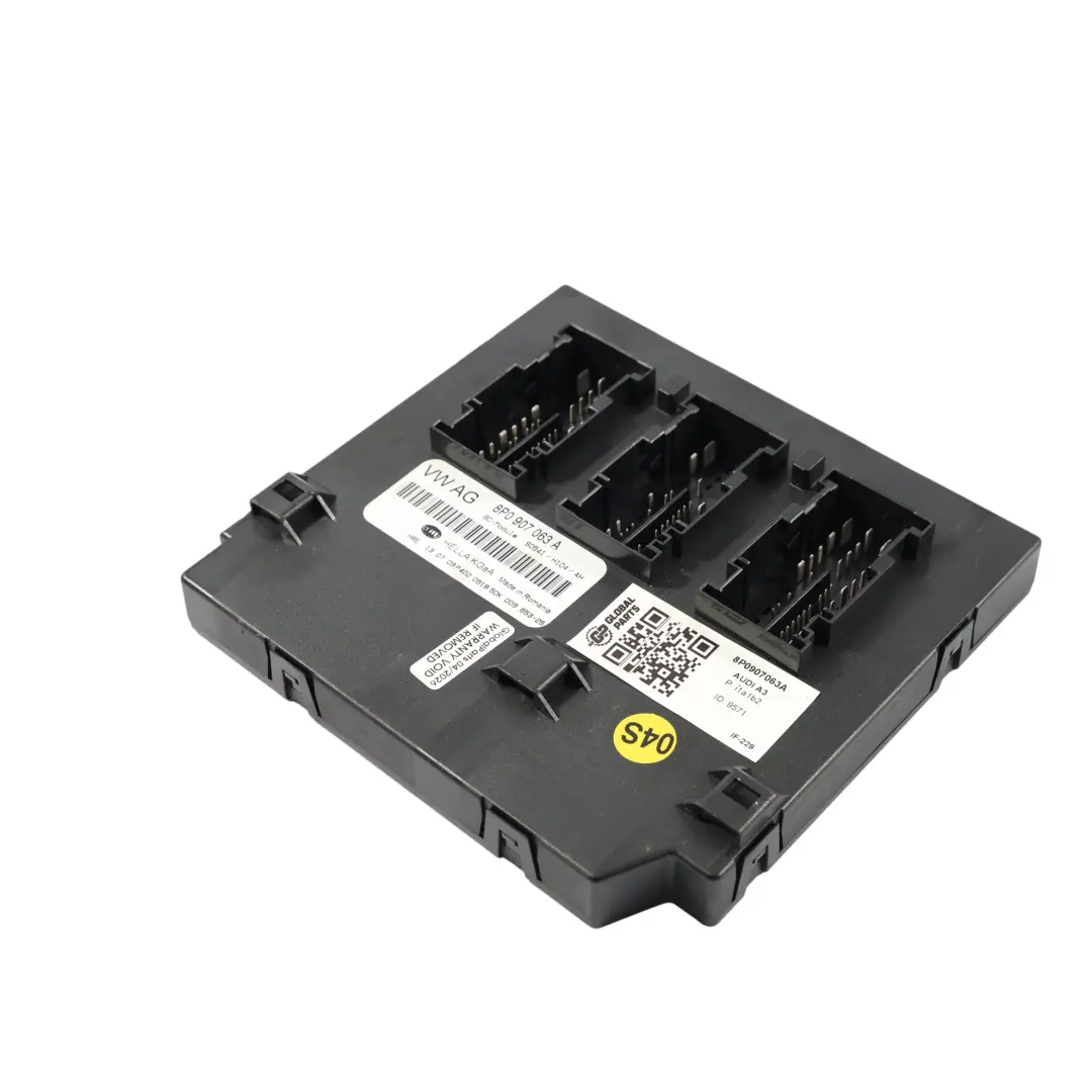 Audi A3 8P BCM Body Control Unit Comfort Module - SKU 8P0907063A - Part number 8P0907063A