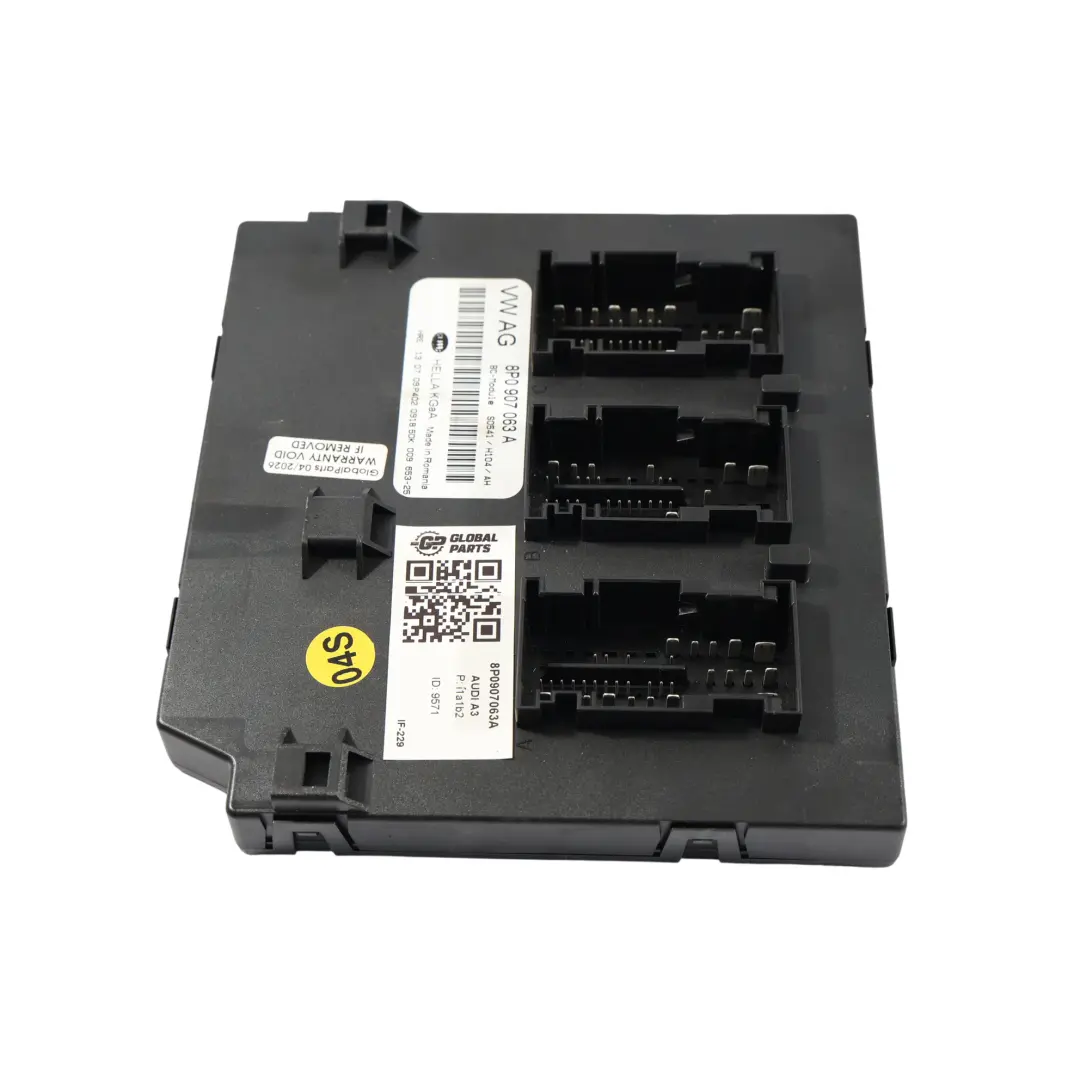 Karosseriesteuergerät Komfortmodul für Audi A3 8P BCM mit Teilenummer 8P0907063A Audi A3 8P BCM Karosseriesteuergerät Komfortmodul - SKU 8P0907063A - Teilenummer 8P0907063A