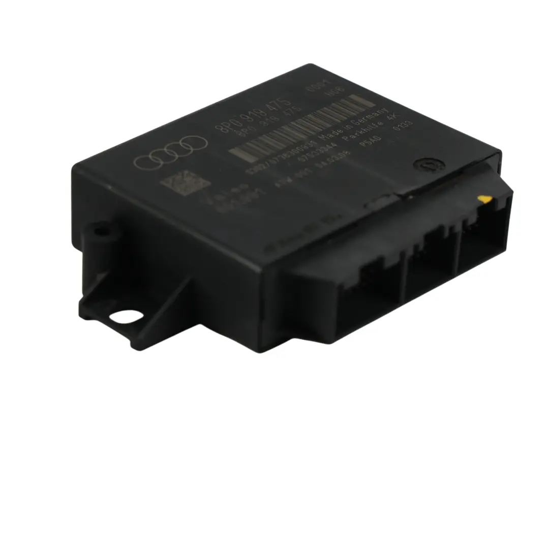 PDC Parking Distance Control Module ECU Unit to Audi A3 8P with Part number 8P0919475 Audi A3 8P PDC Parking Distance Control Module ECU Unit - SKU 8P0919475 - Part number 8P0919475