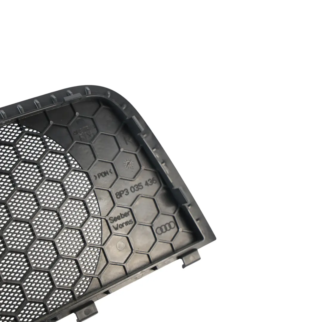 Lautsprecher Gitter Abdeckung Hinten Rechts für Audi A3 8P mit Teilenummer 8P3035436 Audi A3 8P Lautsprecher Gitter Abdeckung Hinten Rechts - SKU 8P3035436 - Teilenummer 8P3035436