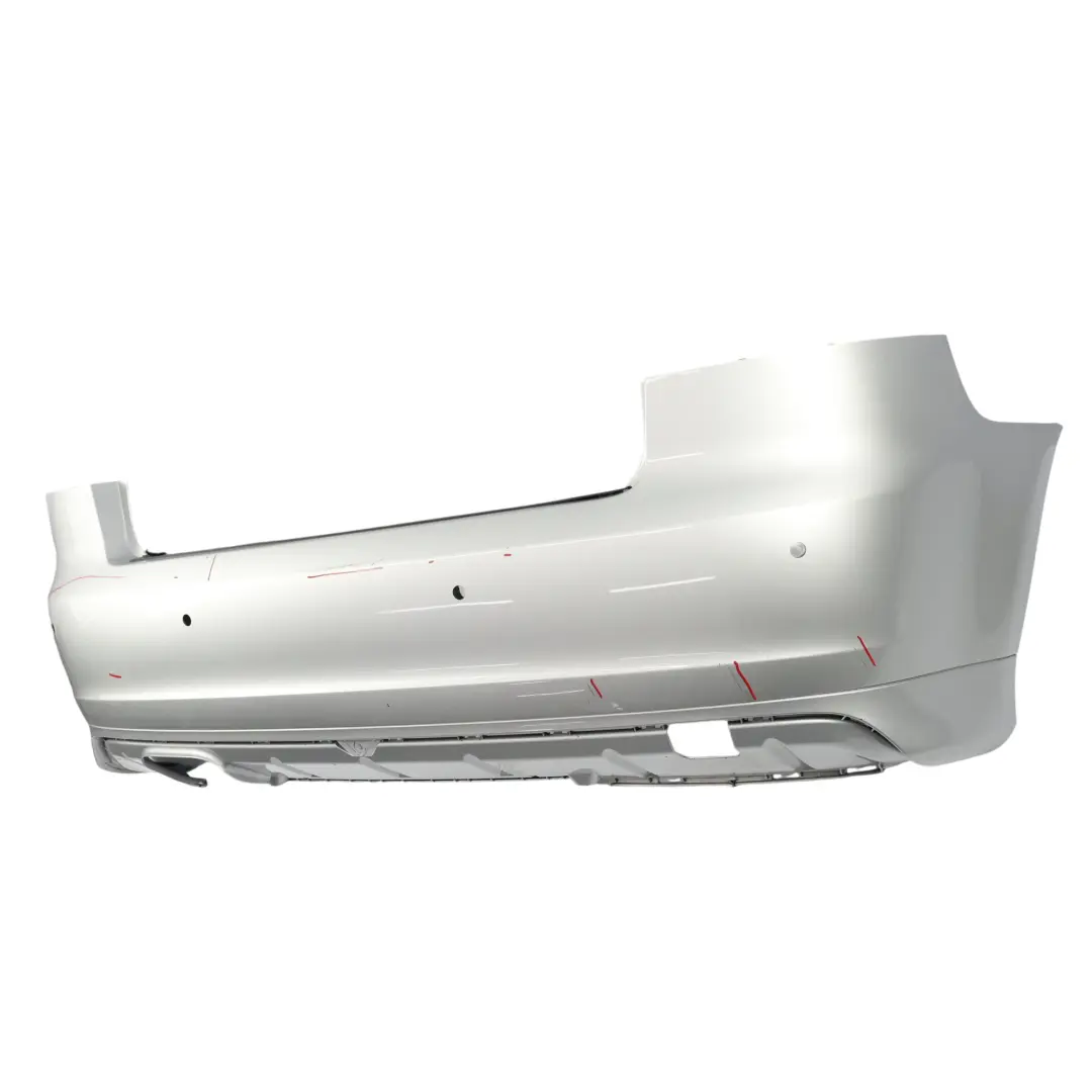 Audi A3 8P Zderzaka Tylny Srebrny Ice Silver Metallic - X7W - SKU 8P3807303B-ICS - Numer Części 8P3807303B