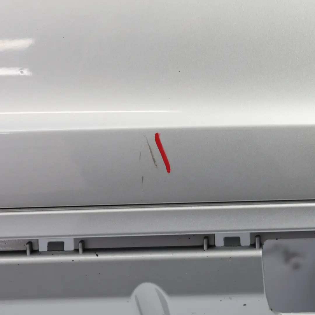 Audi A3 8P Rear Bumper Trim Panel Covering Ice Silver Metallic - X7W - SKU 8P3807303B-ICS - Part number 8P3807303B