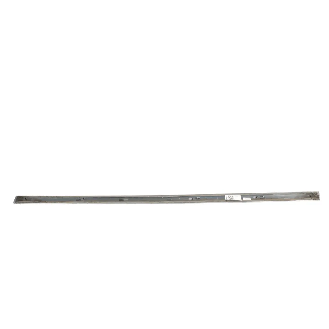 Door Trim Strip Cover Right O/S Ice Silver Metallic X7W to Audi A3 S3 8P with Part number 8P3853954D Audi A3 S3 8P Door Trim Strip Cover Right O/S Ice Silver Metallic X7W - SKU 8P3853954D-ICS - Part number 8P3853954D